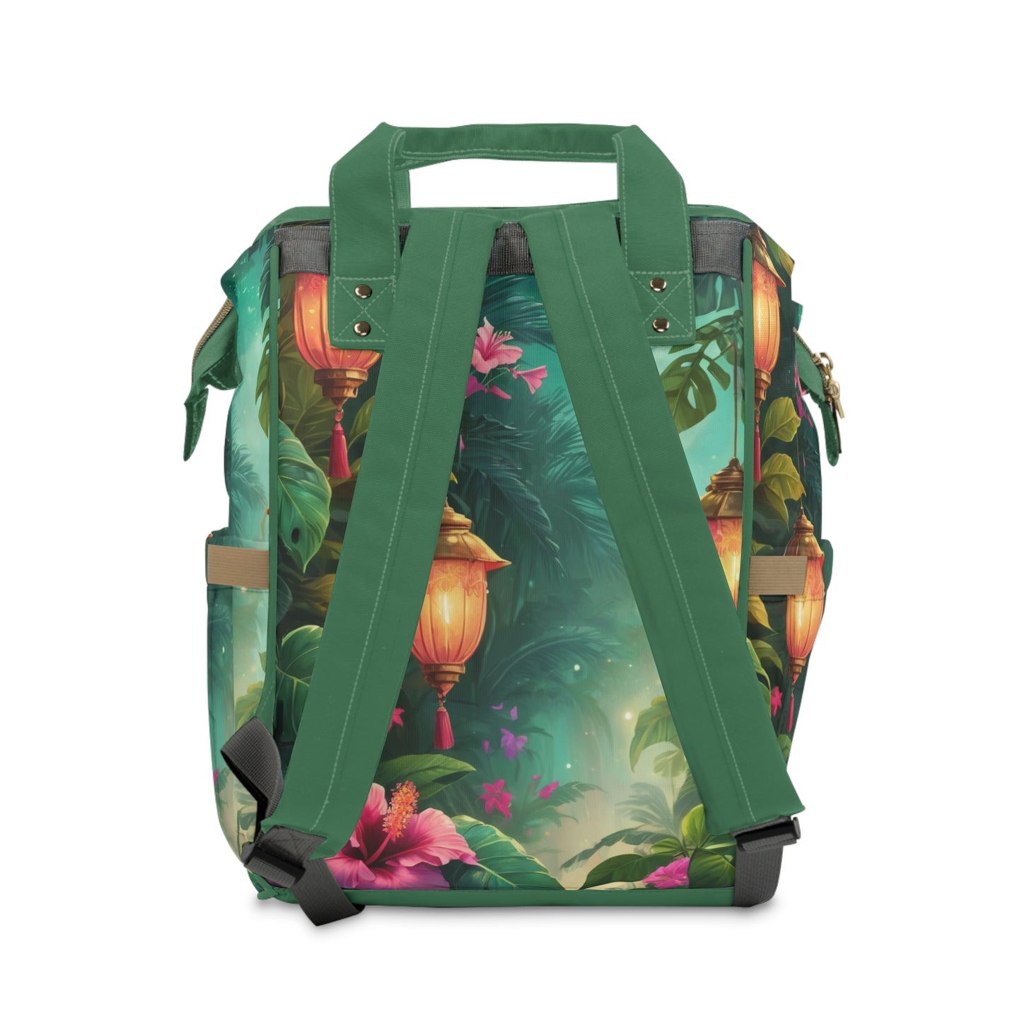 Zayra Aruban Baby Bag – Tropical Lantern Garden