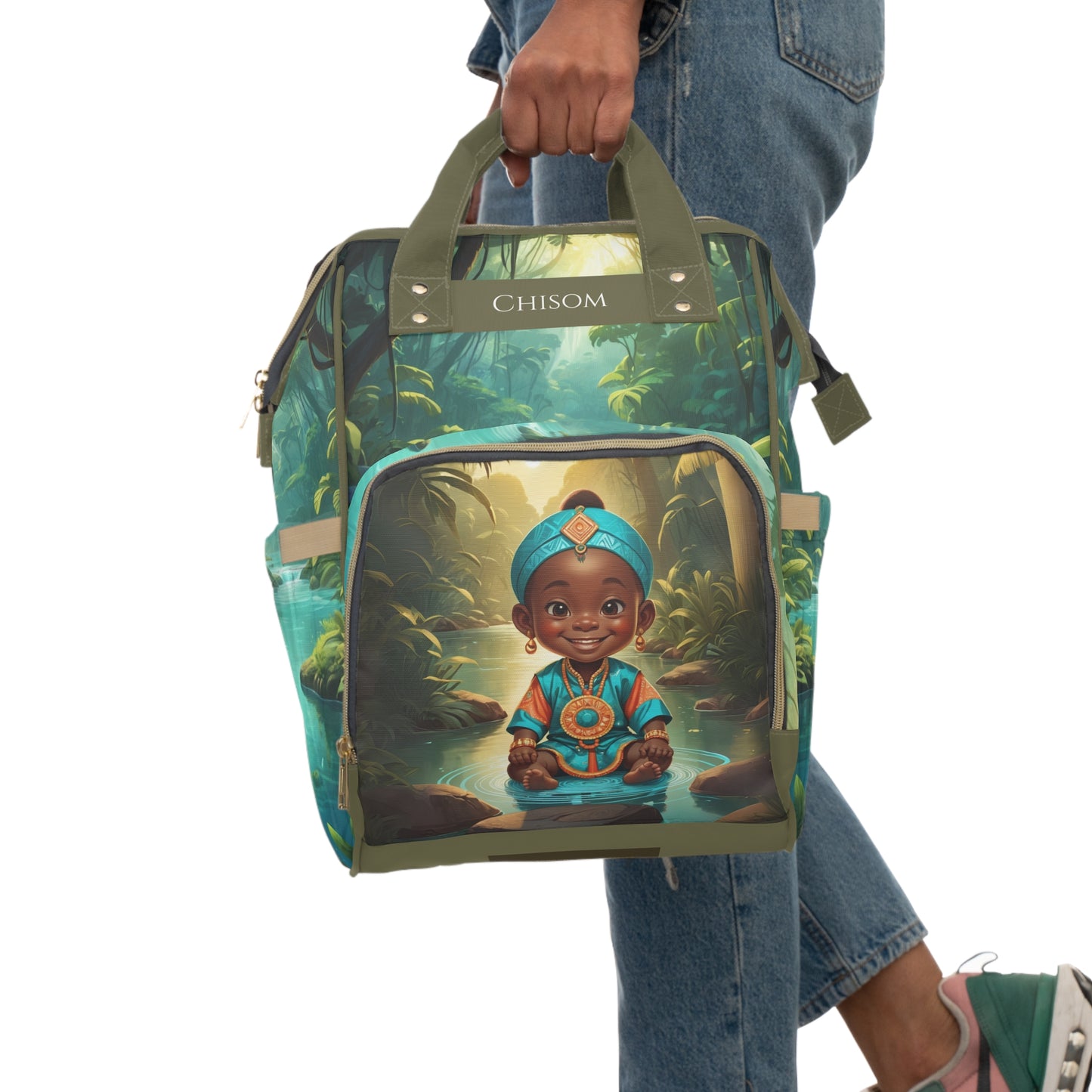 Chisom Igbo Prince Diaper Bag – God Is With Me