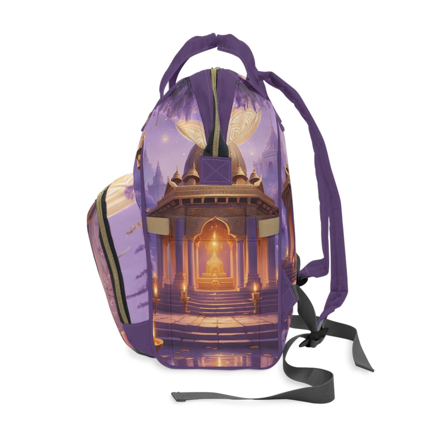 Kavya India Baby Bag – Royal Purple Fairytale, Free Personalization