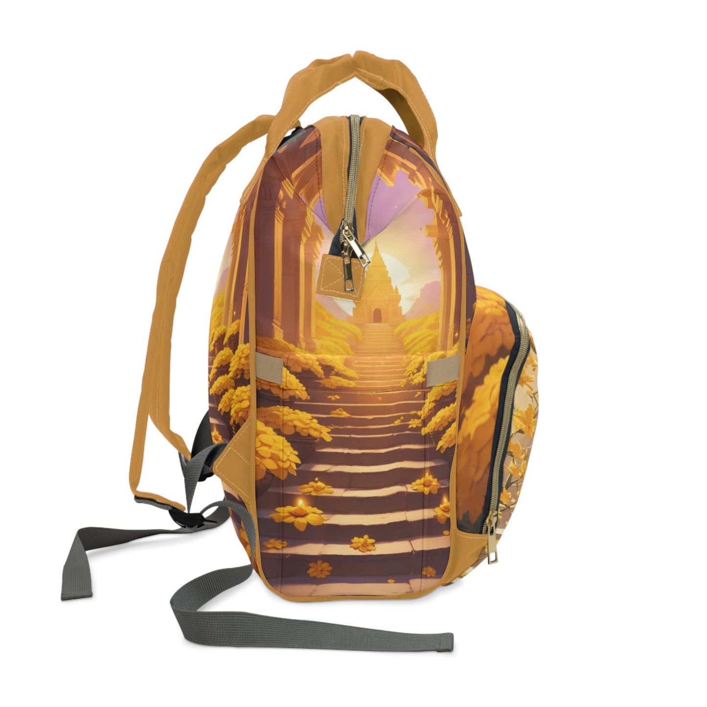 Vihaan India Baby Bag – Personalized Golden Sunrise Design