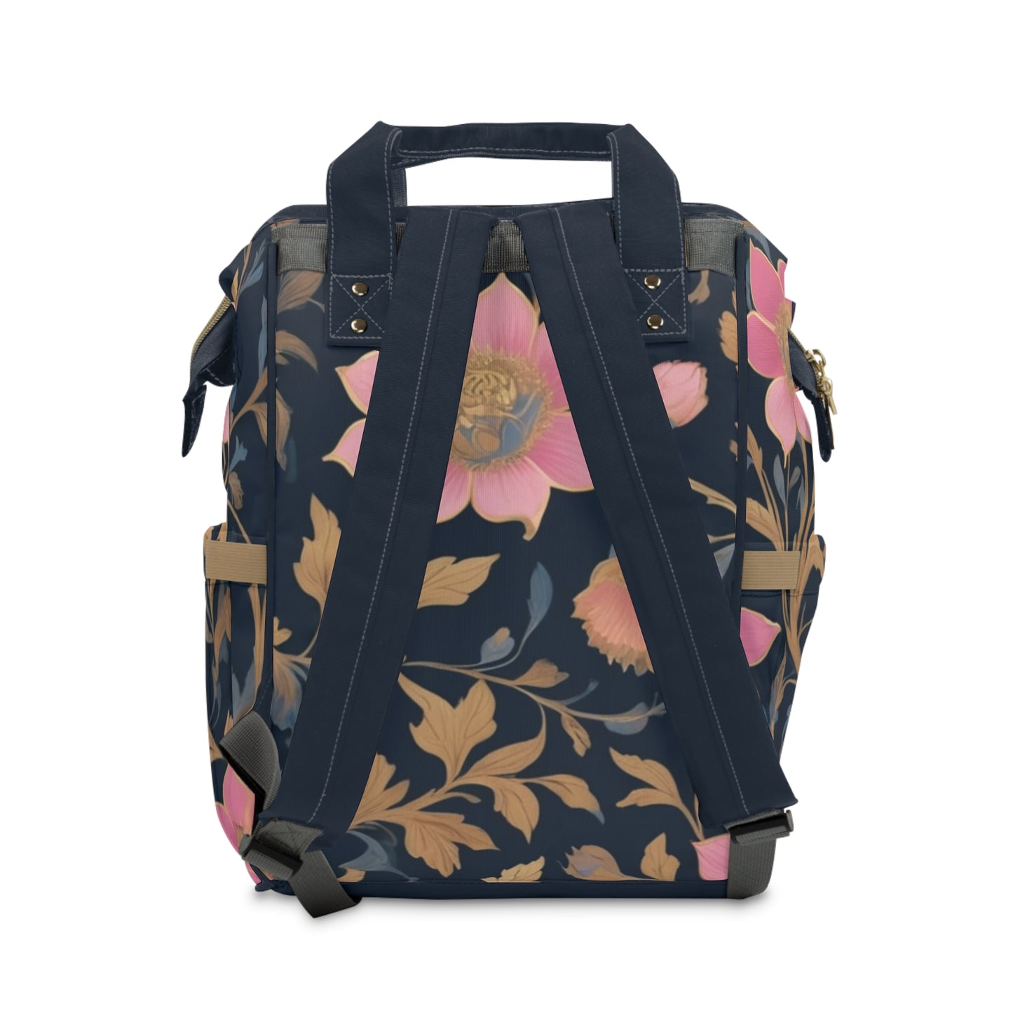 Girls Diaper Bag Personalized Farsi Baby Bag Moon Cradle Persian Night Garden