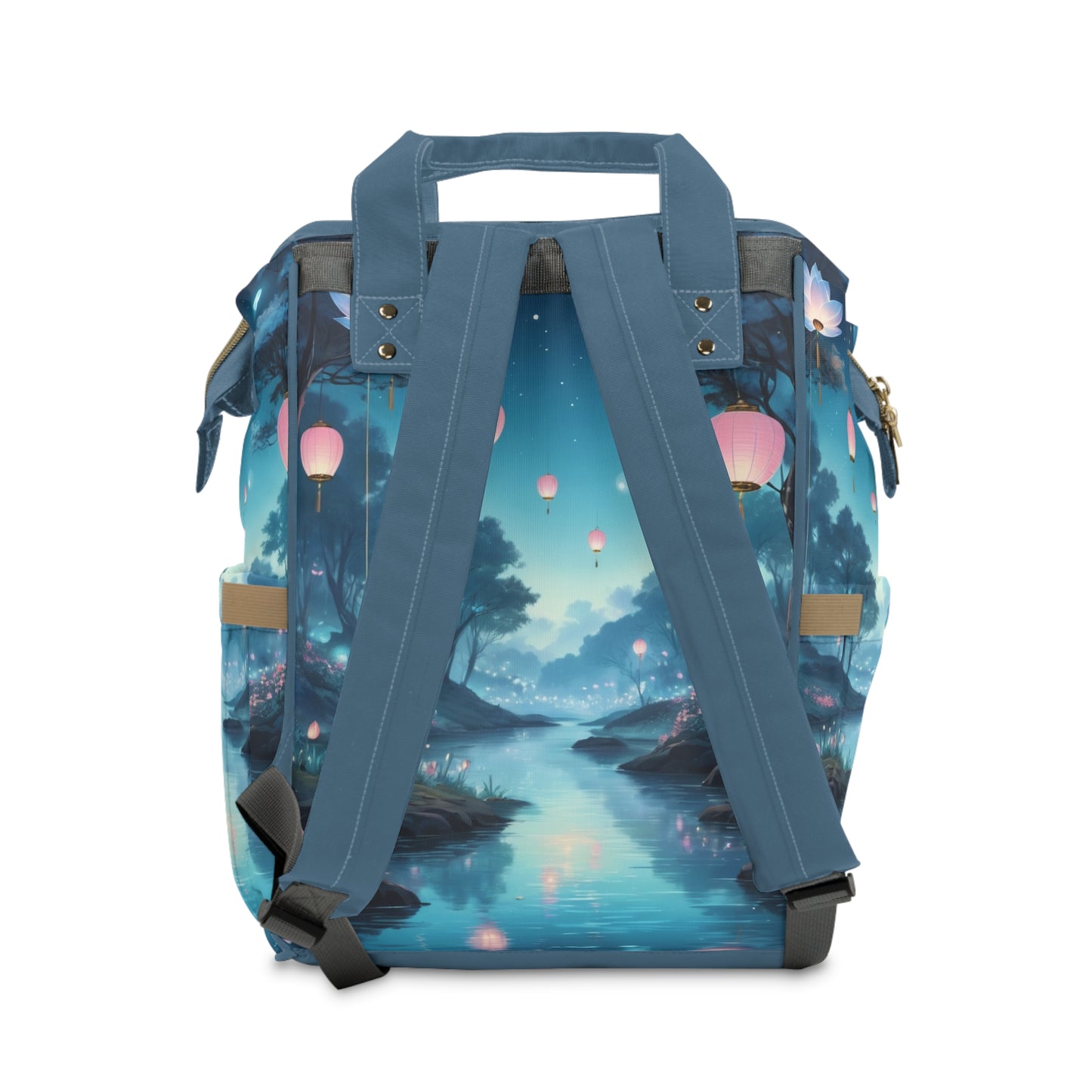 Saanvi India Baby Bag – Lotus River Fairytale, Free Personalization