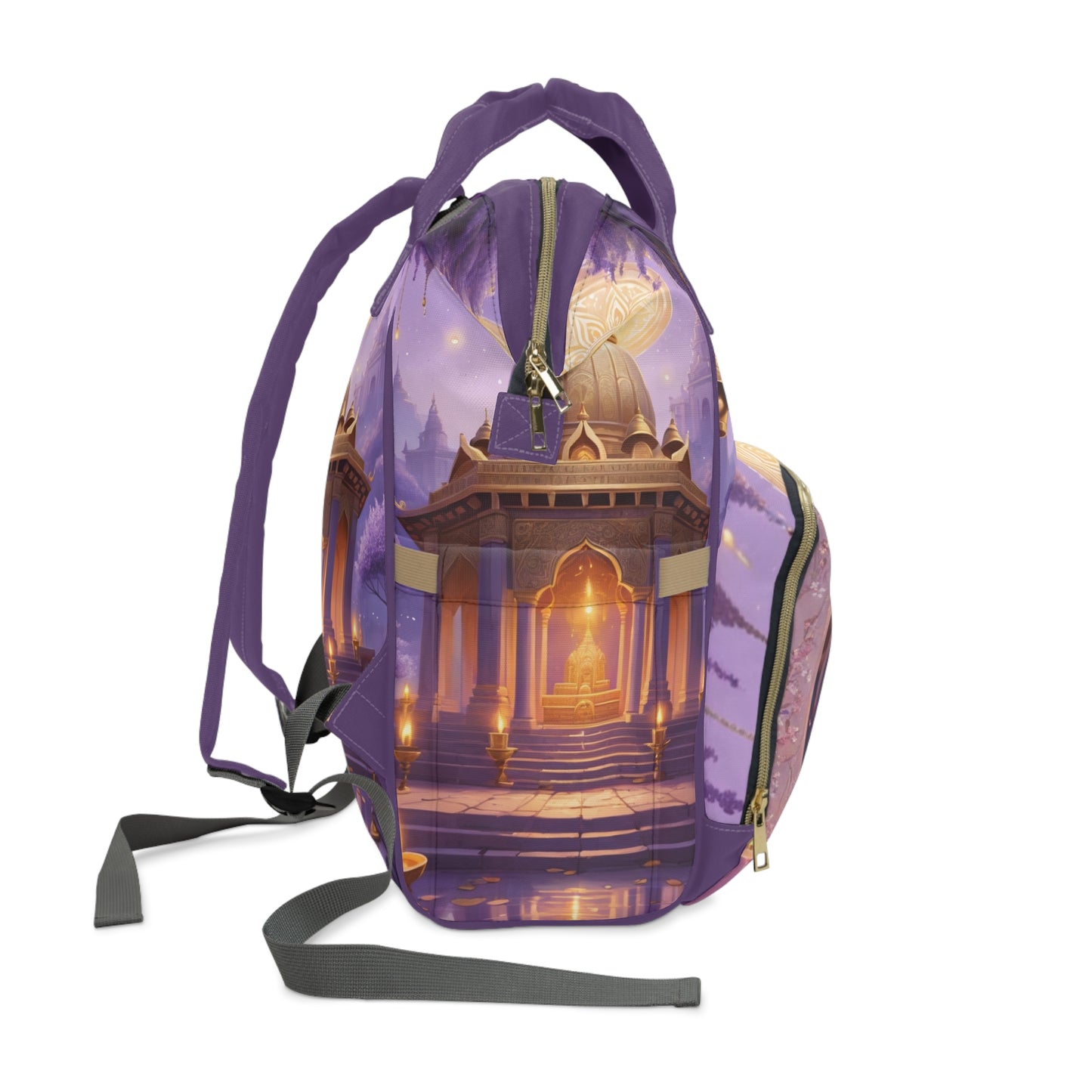 Kavya India Baby Bag – Royal Purple Fairytale, Free Personalization