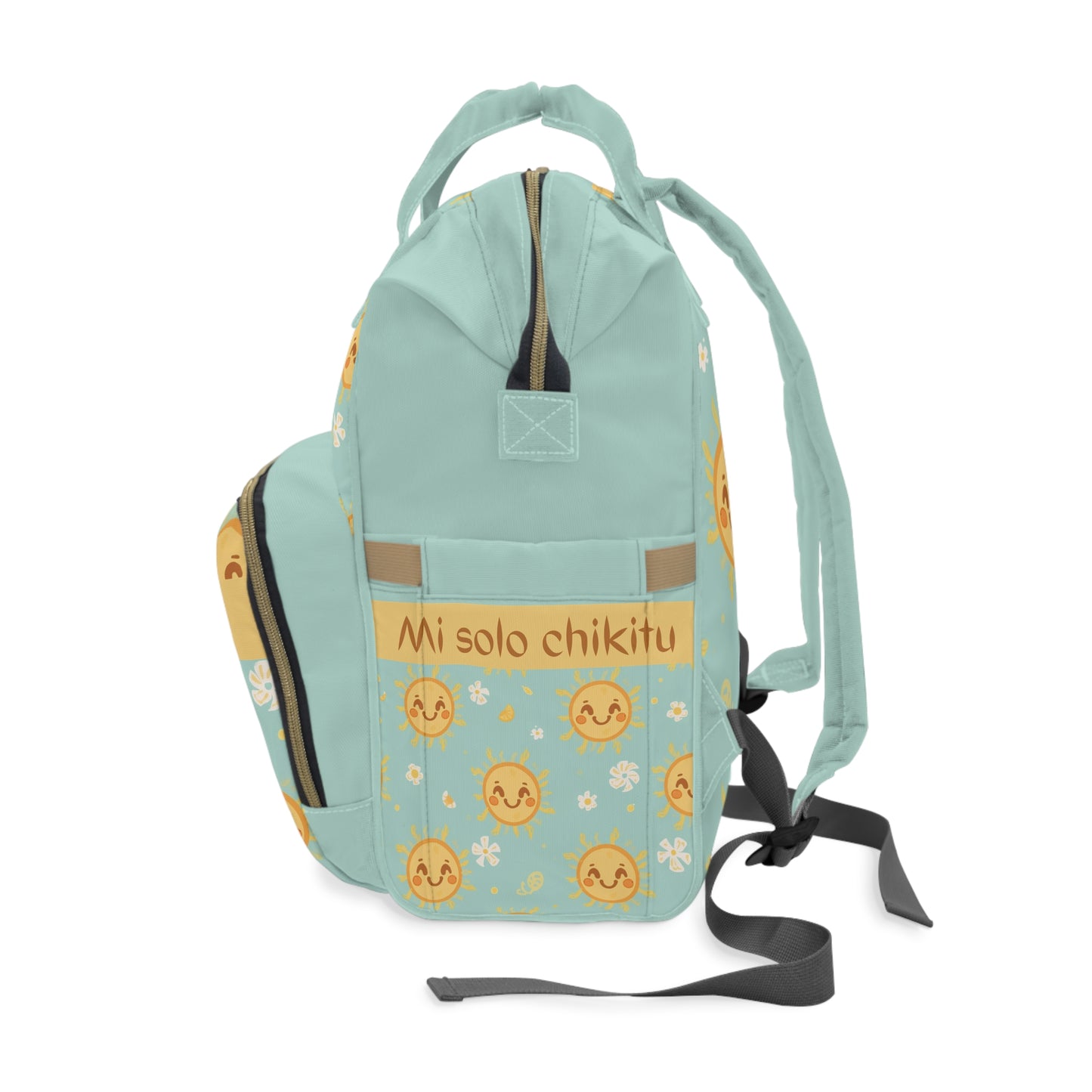 Girls Diaper Bag Personalized Aruba Baby Bag Cute Sunshine Little Sun Waterproof Backpack