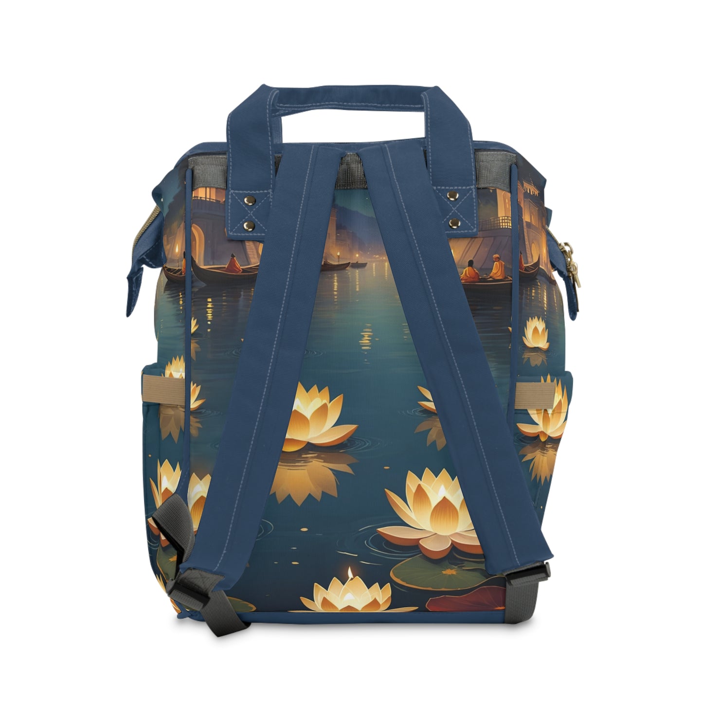 Devansh India Baby Bag – Personalized Lotus Moonlight Design