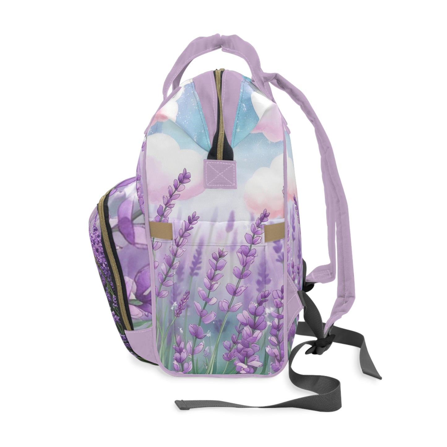 Zara Lavender Dreamer Baby Bag π Personalized Purple Diaper Bag