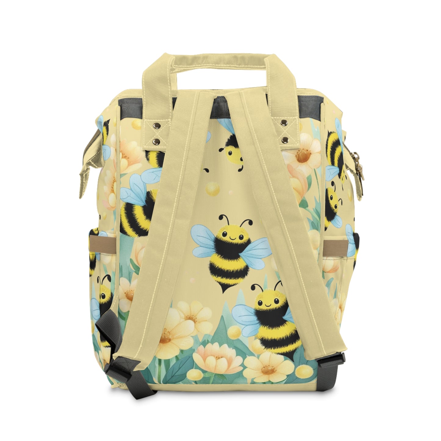 Olivia Bee Dreamer Baby Bag π Personalized Yellow Diaper Bag