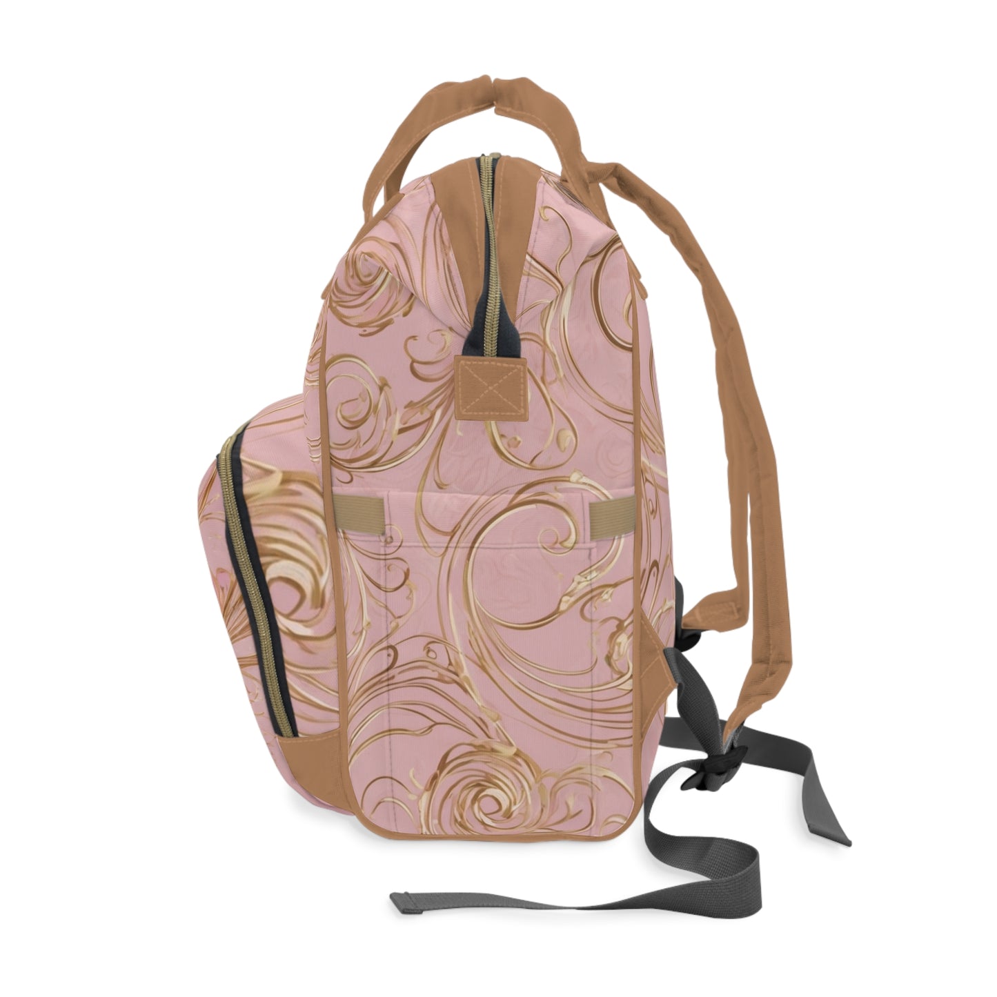 Girls Diaper Bag "Ghalyati" My Precious Personalized Arabic Diaper Backpack