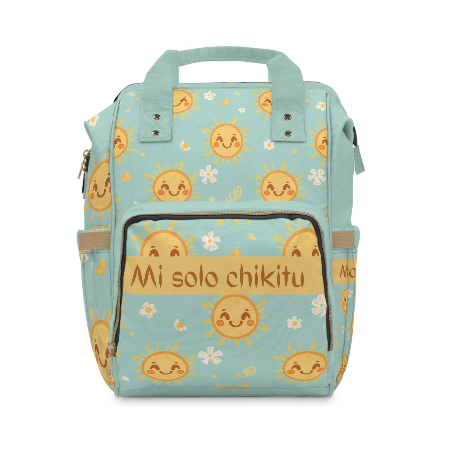 Girls Diaper Bag Personalized Aruba Baby Bag Cute Sunshine Little Sun Waterproof Backpack