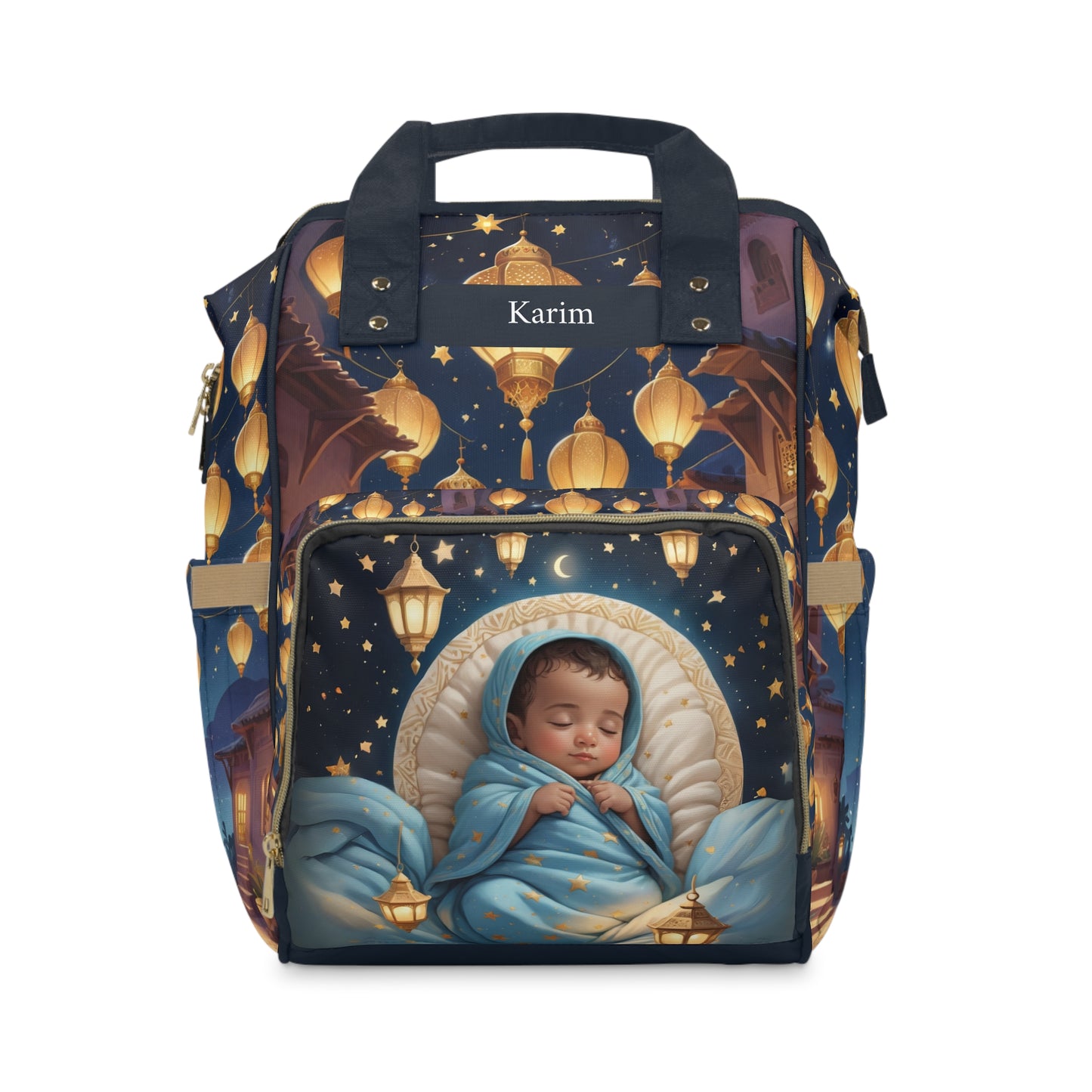 Karim Starry Night Baby Bag – Personalized Moroccan
