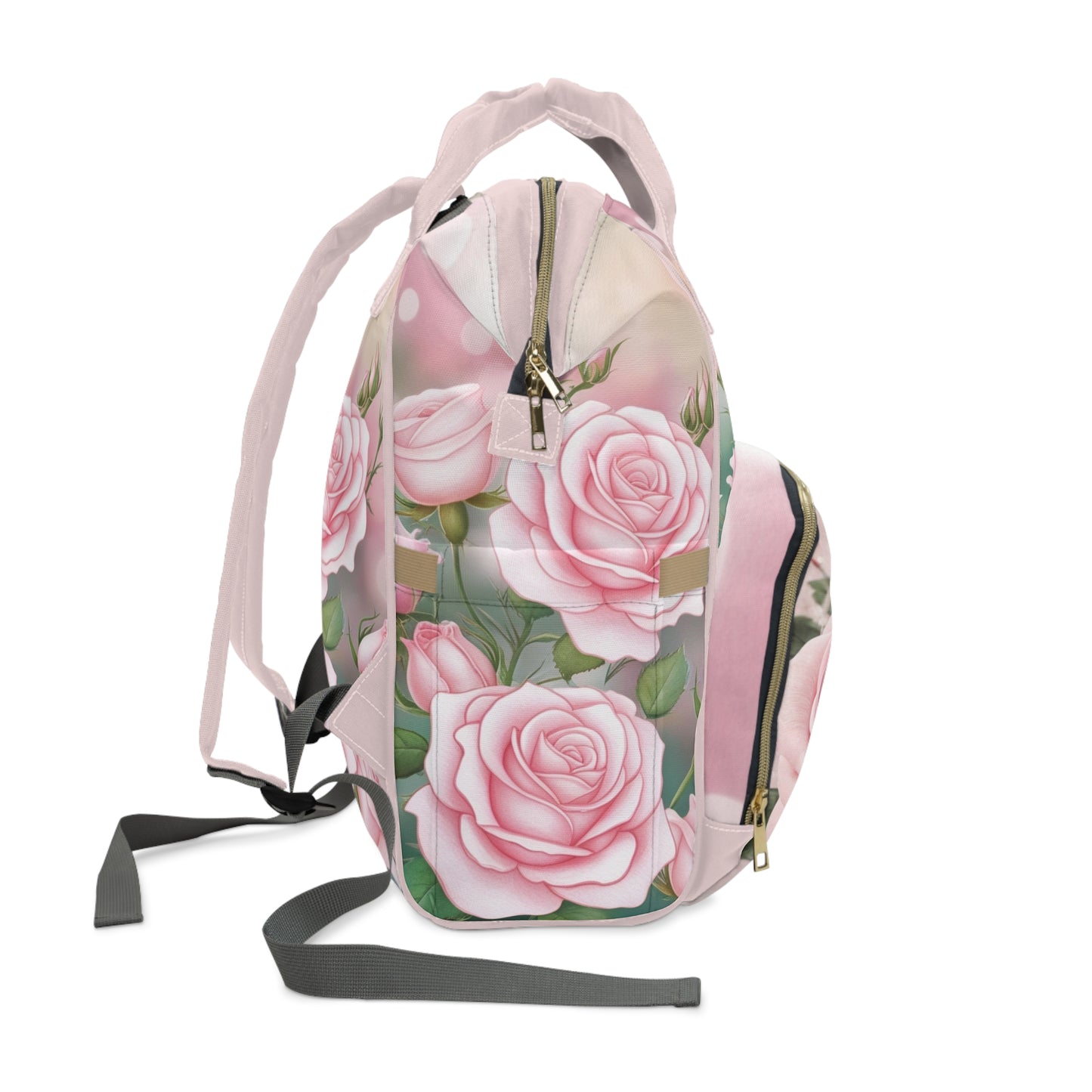 Sofia Rose Dreamer Baby Bag 🌸 Personalized Pink Diaper Bag