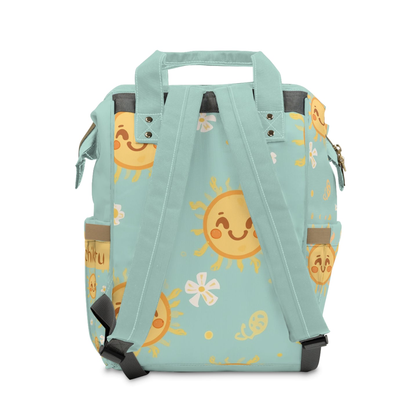 Girls Diaper Bag Personalized Aruba Baby Bag Cute Sunshine Little Sun Waterproof Backpack