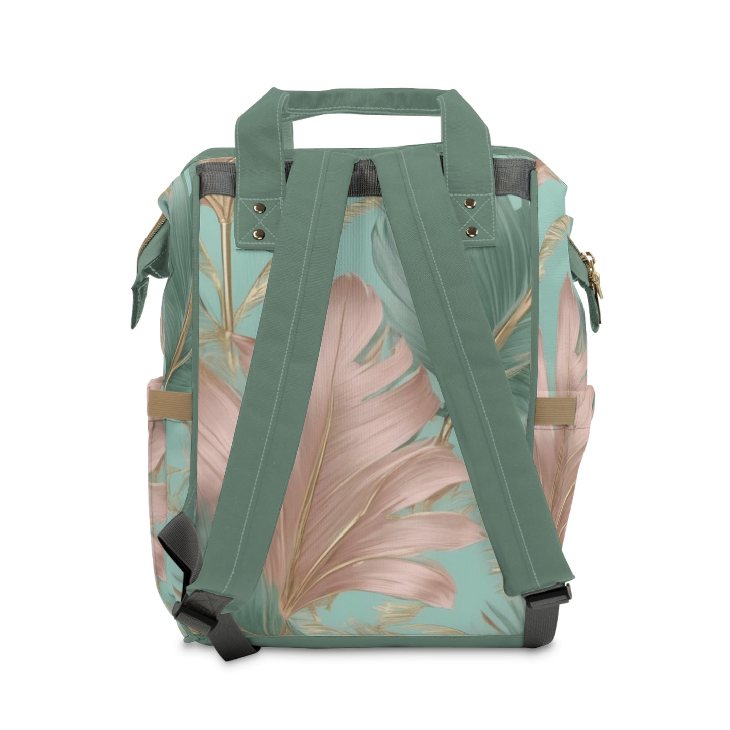 Girls Diaper Bag "Amirat Qalbi" Princess of My Heart Personalized Arabic Diaper Backpack