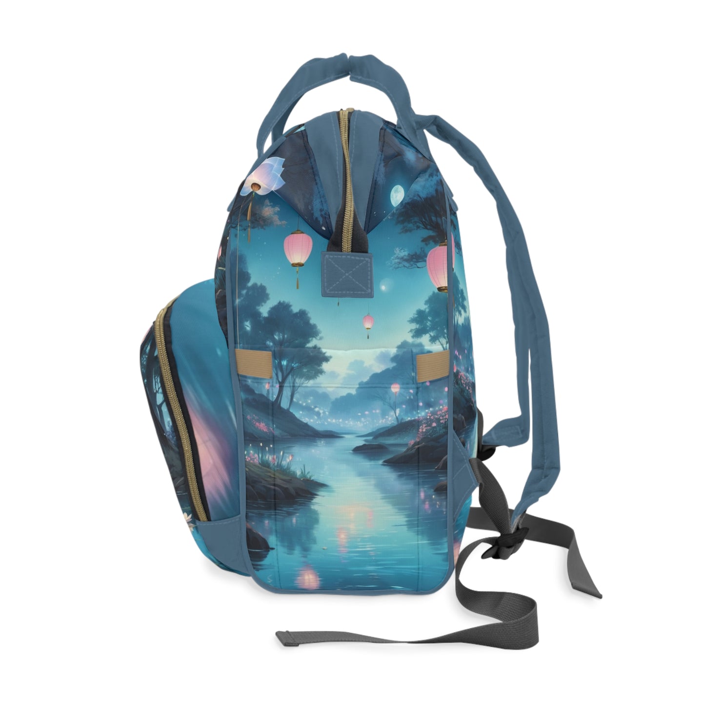 Saanvi India Baby Bag – Lotus River Fairytale, Free Personalization
