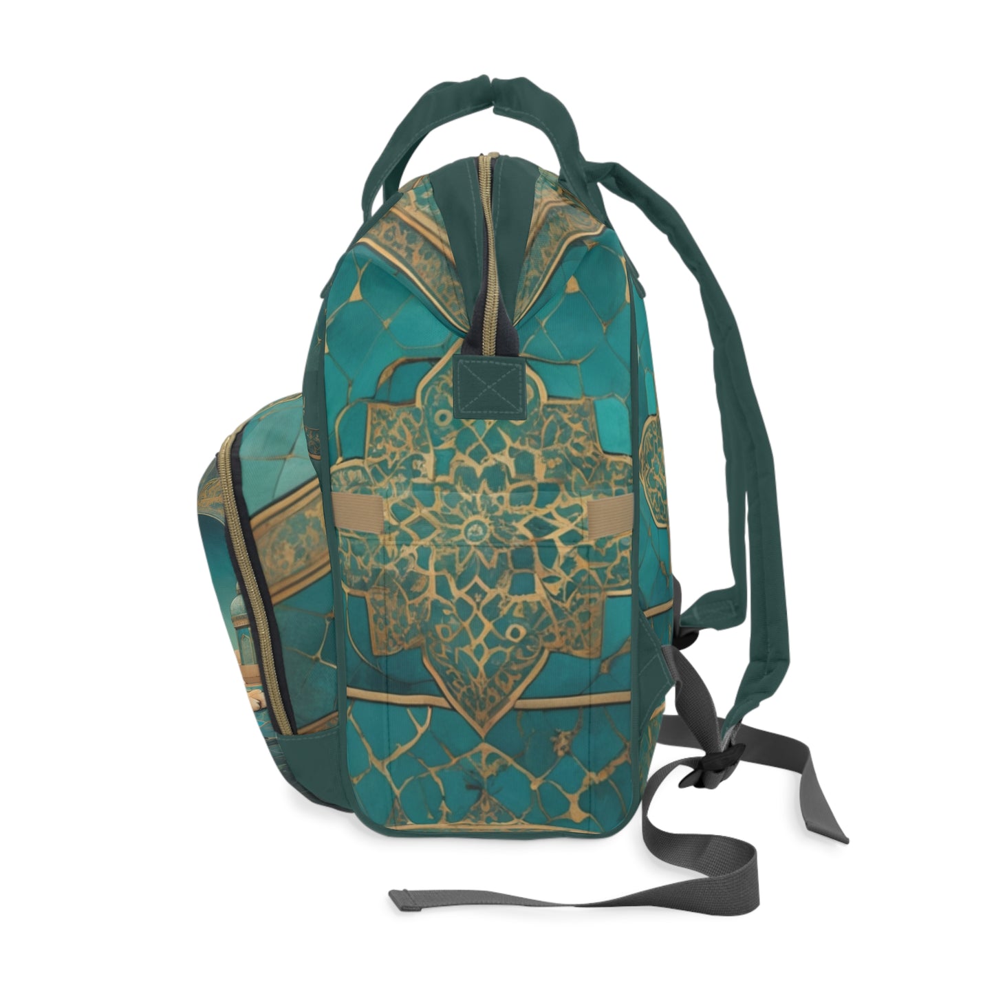 Boys Baby Bag Persian Lion and Son Personalized Farsi Diaper Backpack