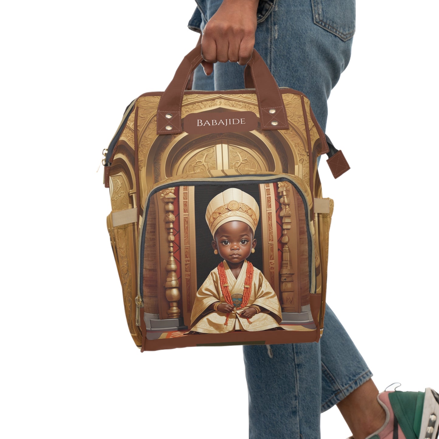 Babajide Yoruba Prince Diaper Bag – Father Has Returned