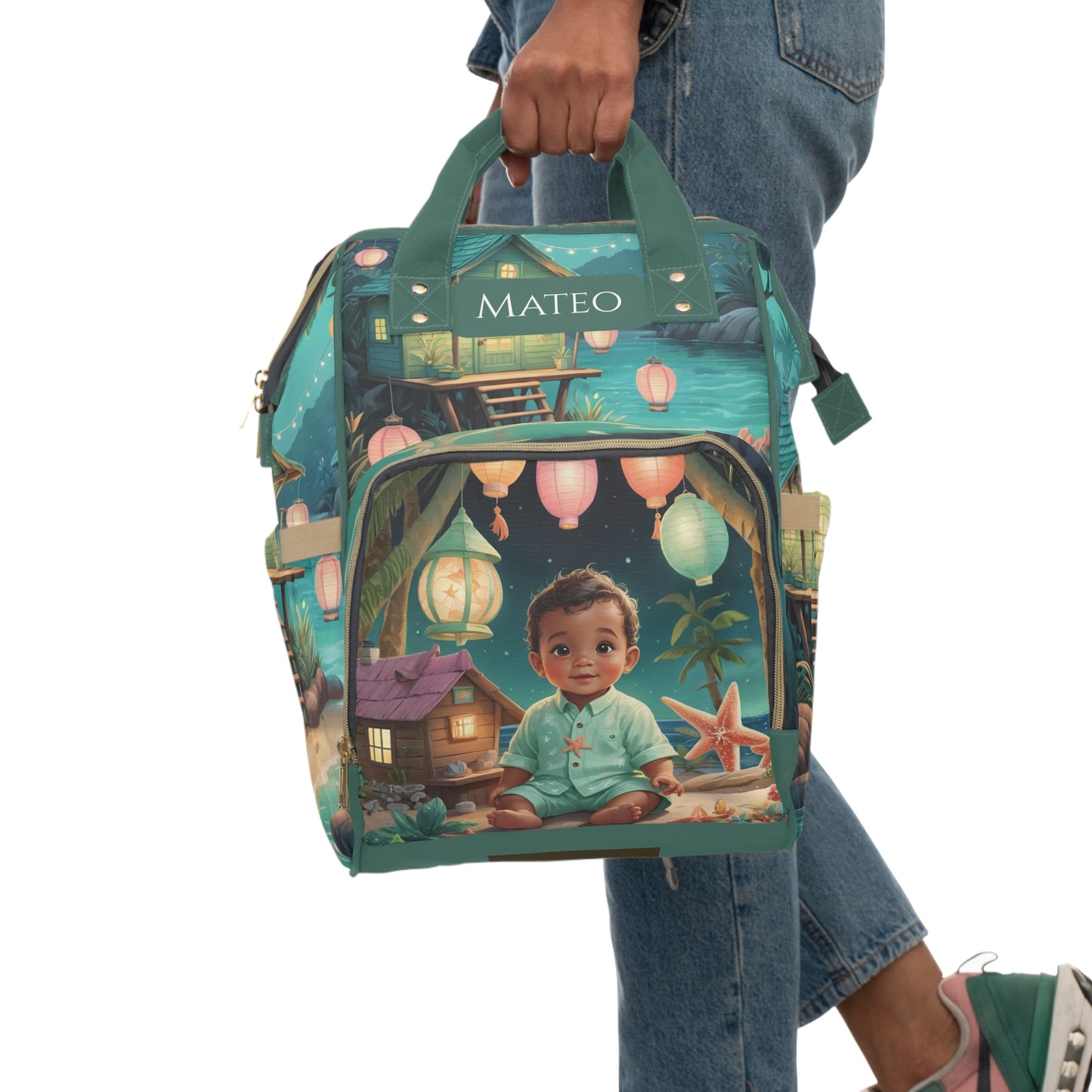 Mateo Aruban Baby Bag – Island Lantern Nights