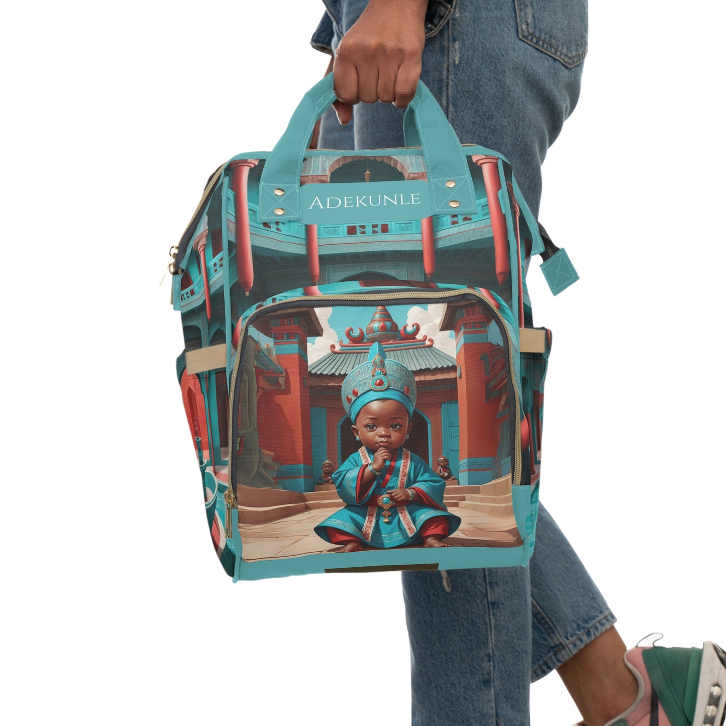 Adekunle Yoruba Prince Diaper Bag – Crown of Abundance