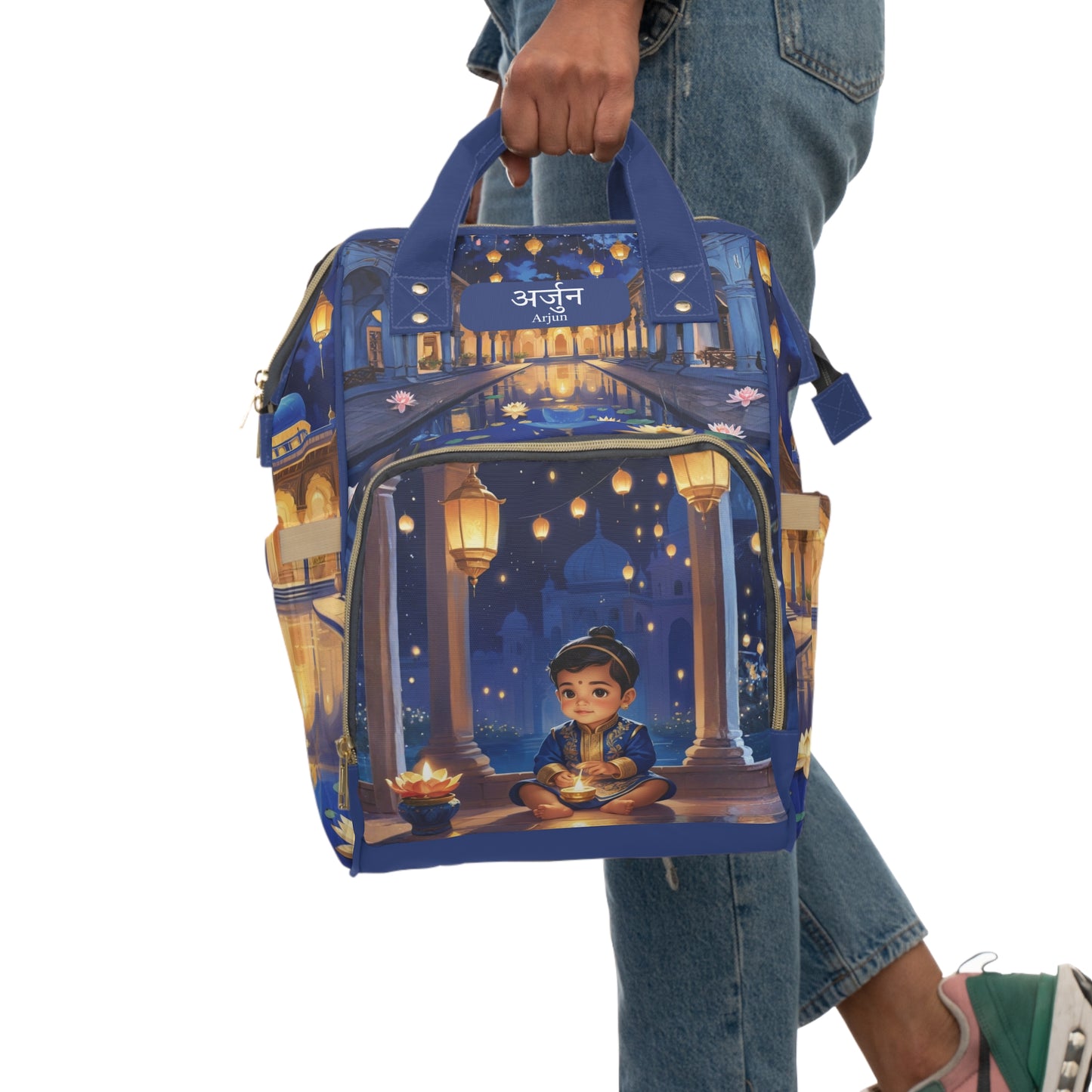 Arjun India Baby Bag – Personalized Royal Lantern Design