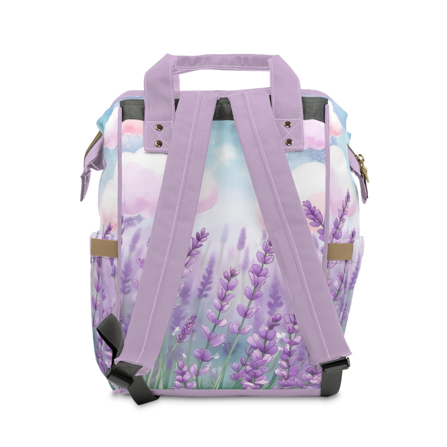 Zara Lavender Dreamer Baby Bag π Personalized Purple Diaper Bag