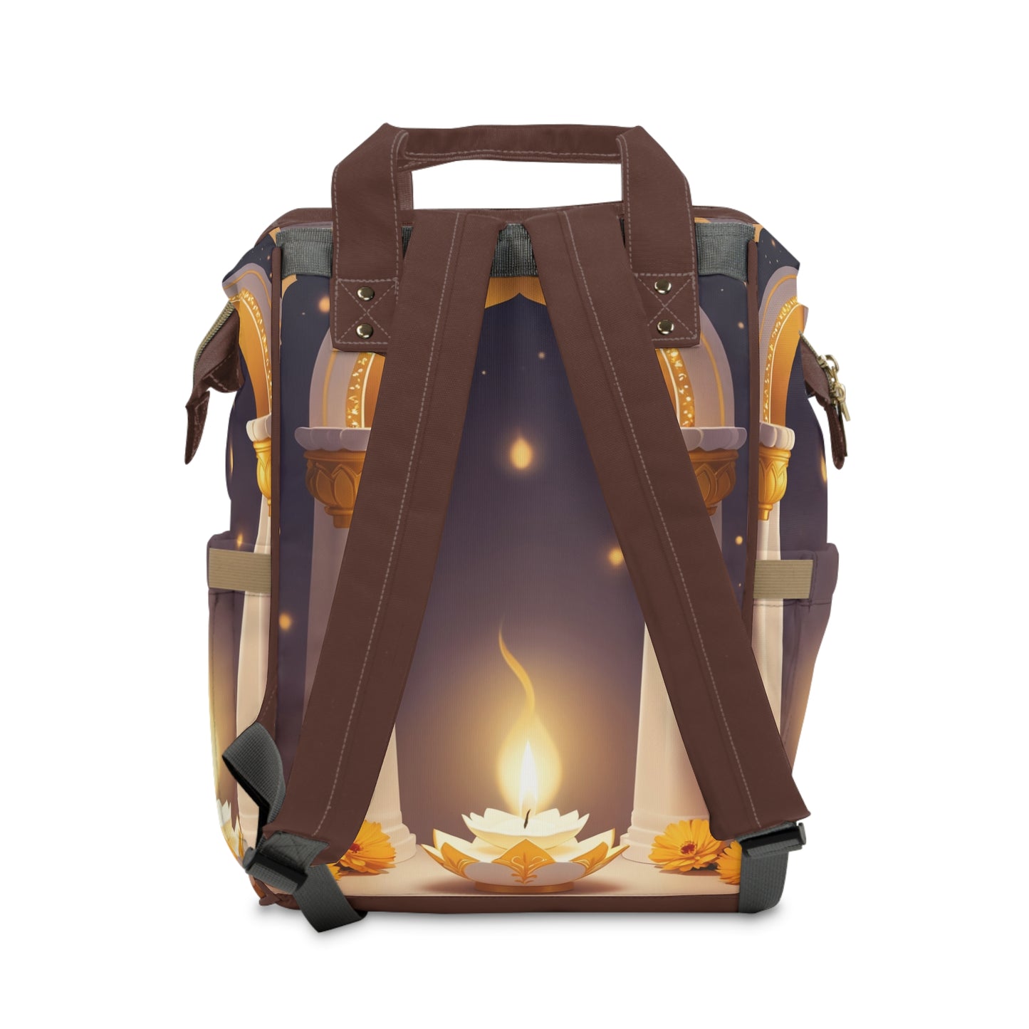 Kian India Baby Bag – Personalized Lantern & Temple Design