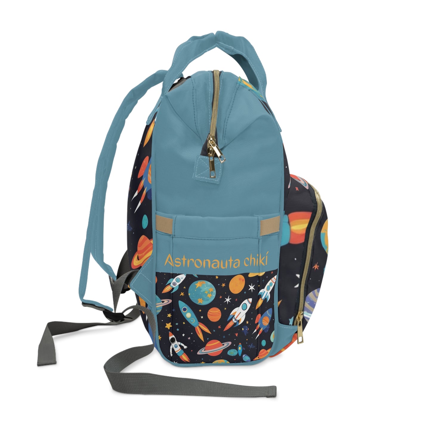 Boys Diaper Bag Personalized Aruba Baby Bag Space Astronaut Waterproof Backpack