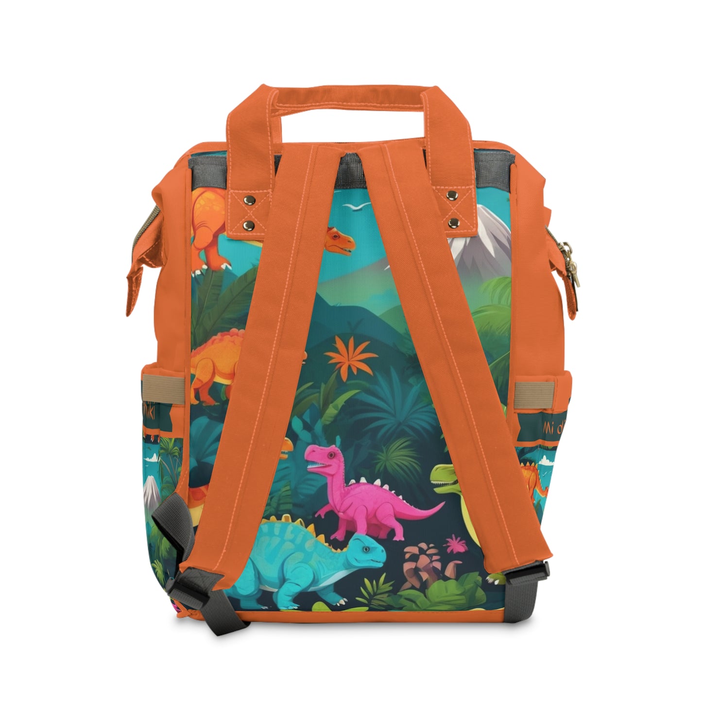 Boys Diaper Bag Personalized Aruba Baby Bag Dinosaur Explorer Waterproof Backpack