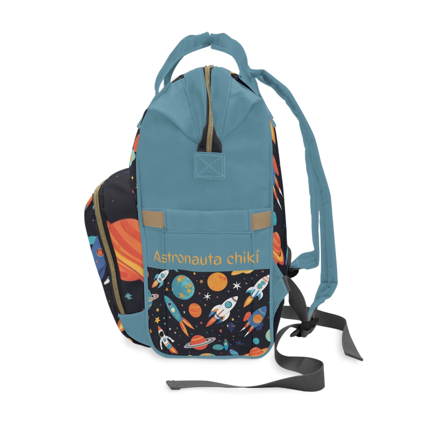 Boys Diaper Bag Personalized Aruba Baby Bag Space Astronaut Waterproof Backpack