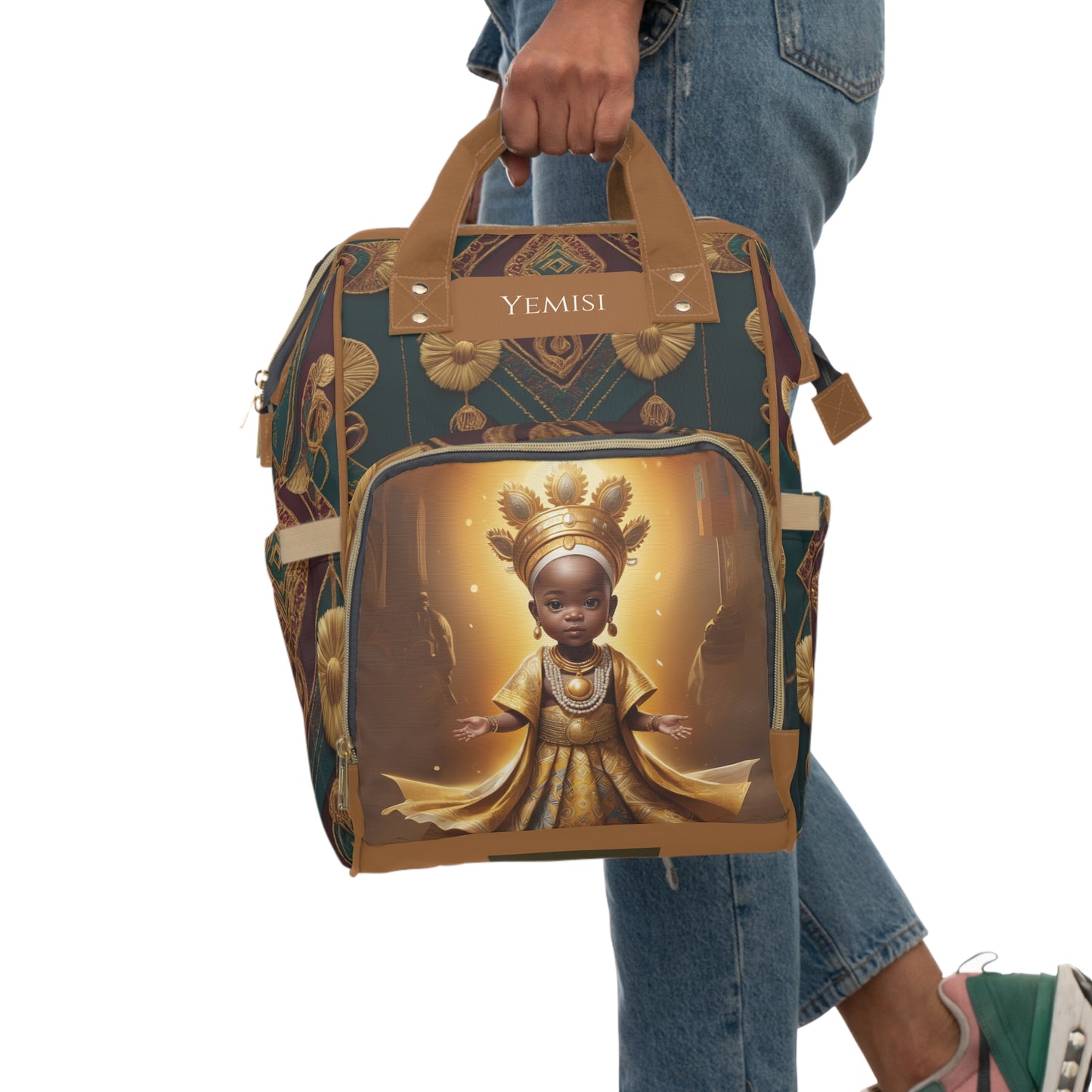 Yemisi Yoruba Princess Diaper Bag – Luxury African Baby Bag