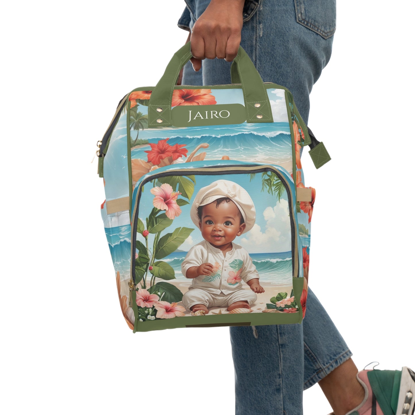 Jairo Aruban Baby Bag – Tropical Ocean Vibes
