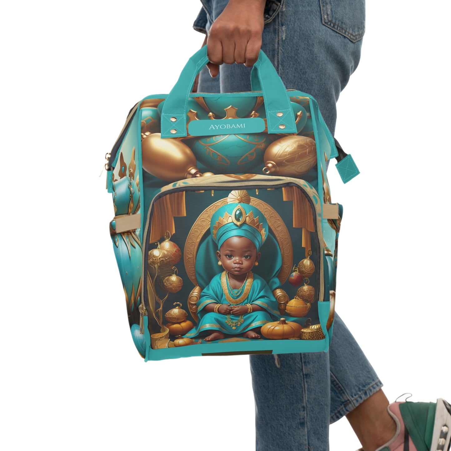 Ayobami Yoruba Prince Diaper Bag – Joy Surrounds Me