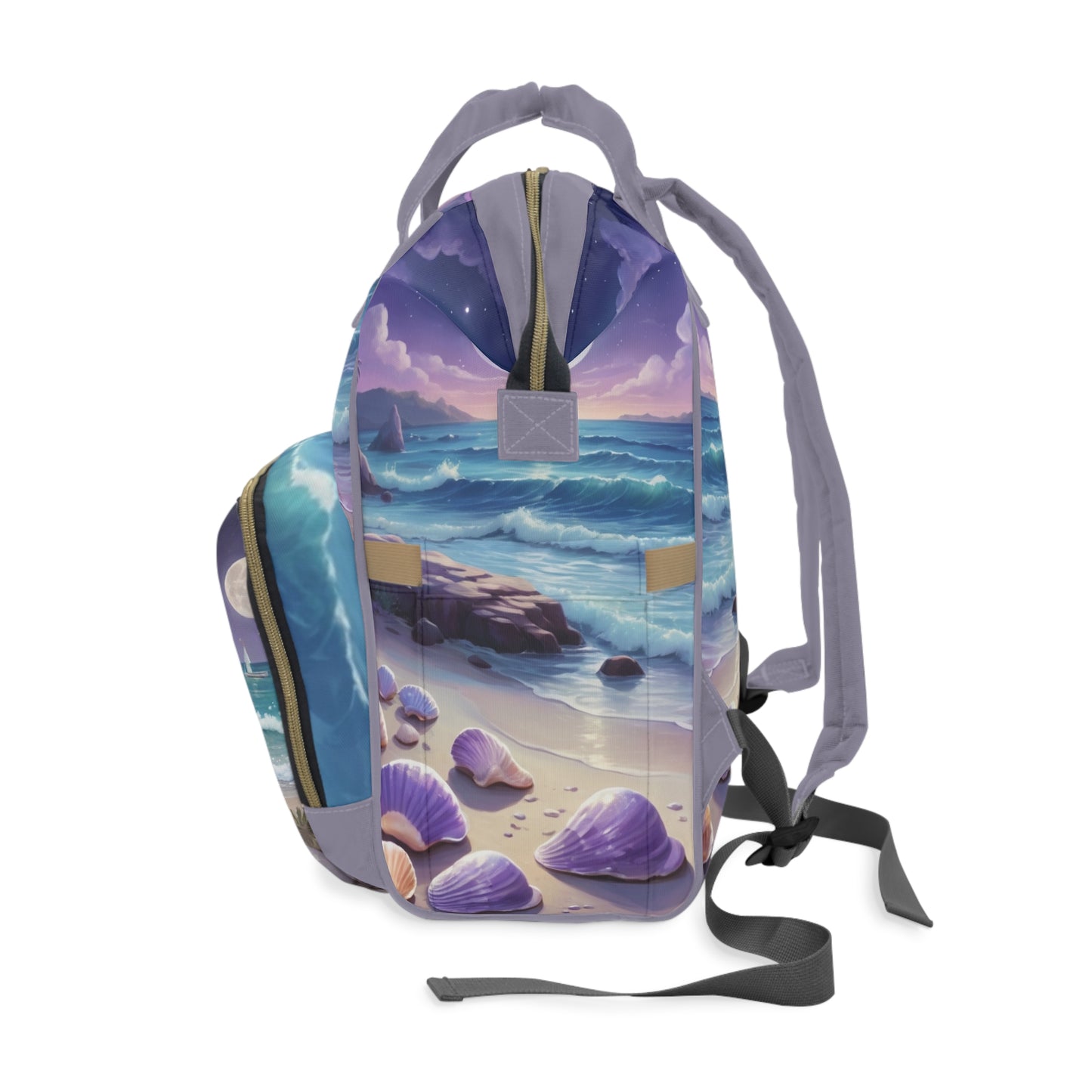 Amaris Aruban Baby Bag – Moonlit Ocean Princess