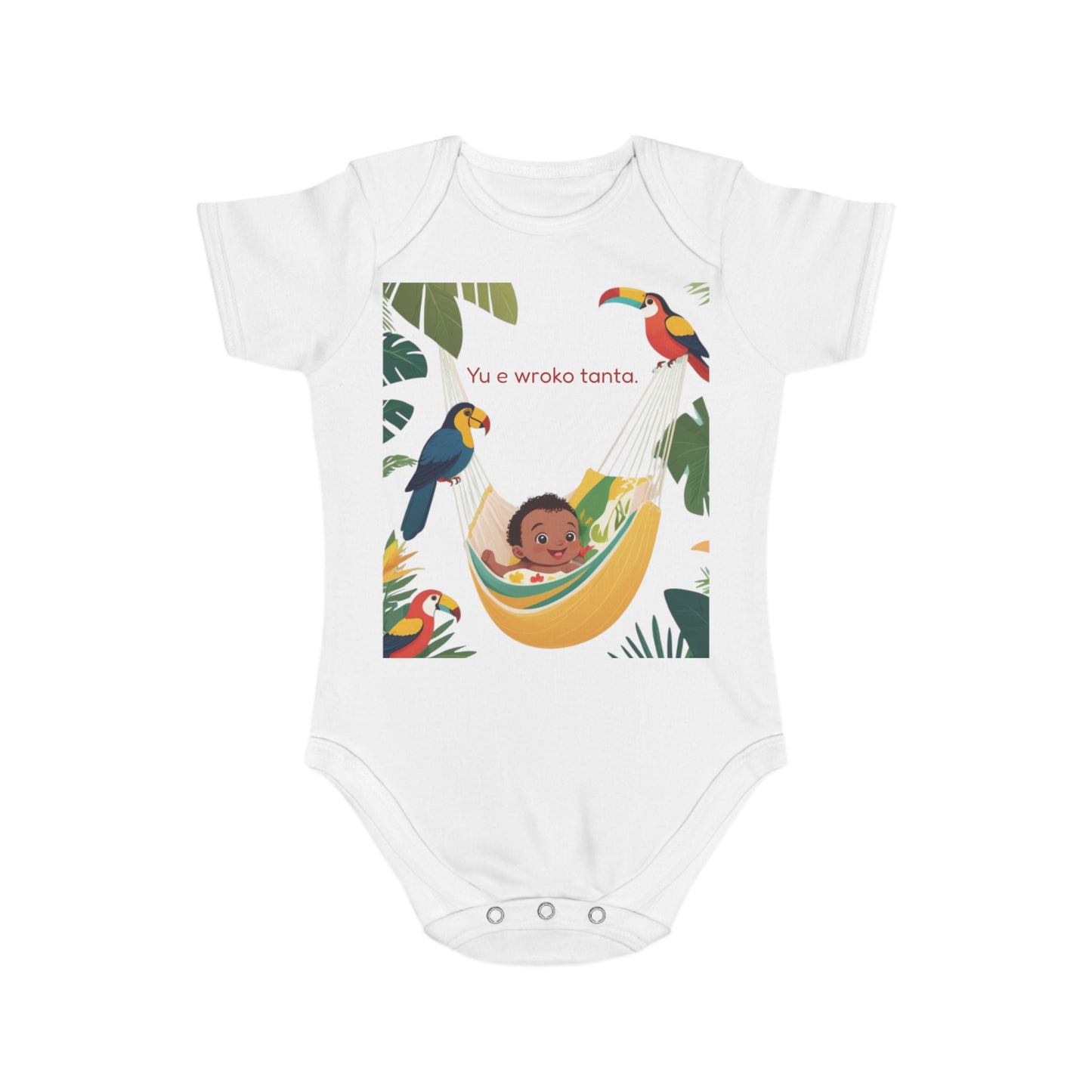 Surinamese Baby Announcement Bodysuit – Tante