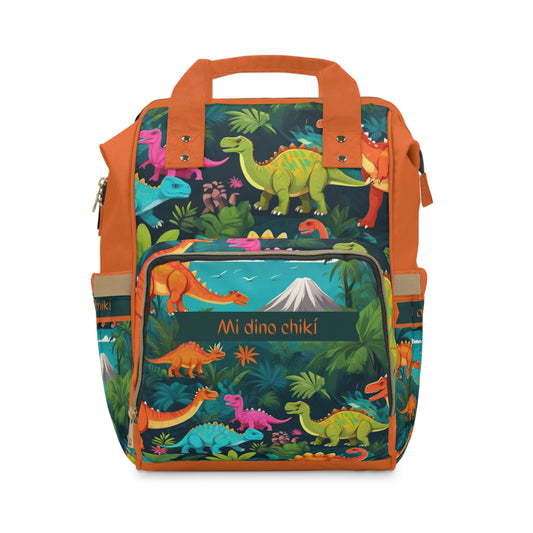 Boys Diaper Bag Personalized Aruba Baby Bag Dinosaur Explorer Waterproof Backpack