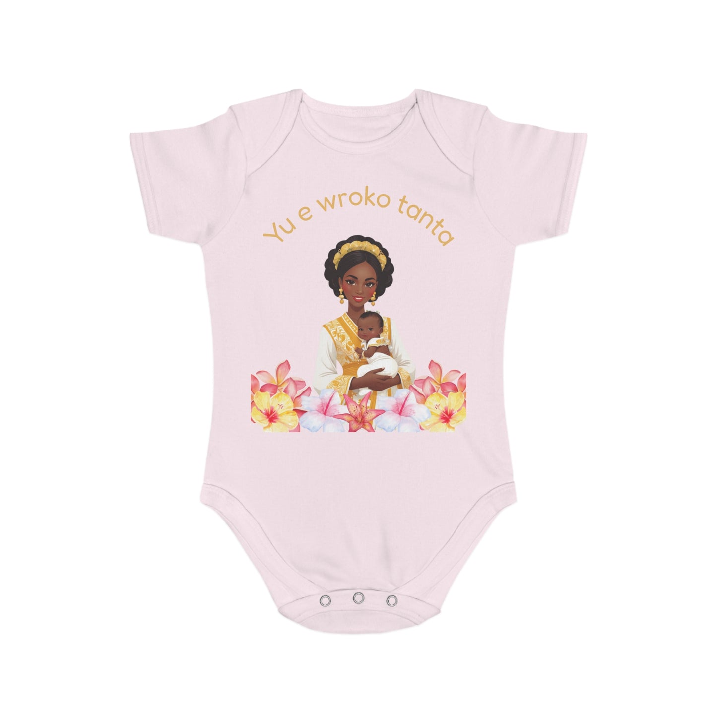 Surinamese Baby Announcement Bodysuit – Tante