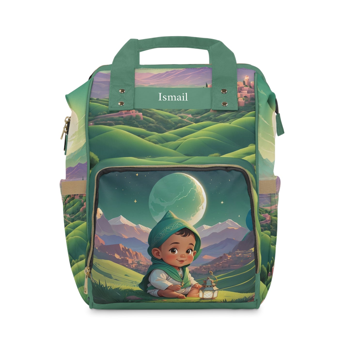 Ismail Mountain Light Baby Bag – Personalized Moroccan