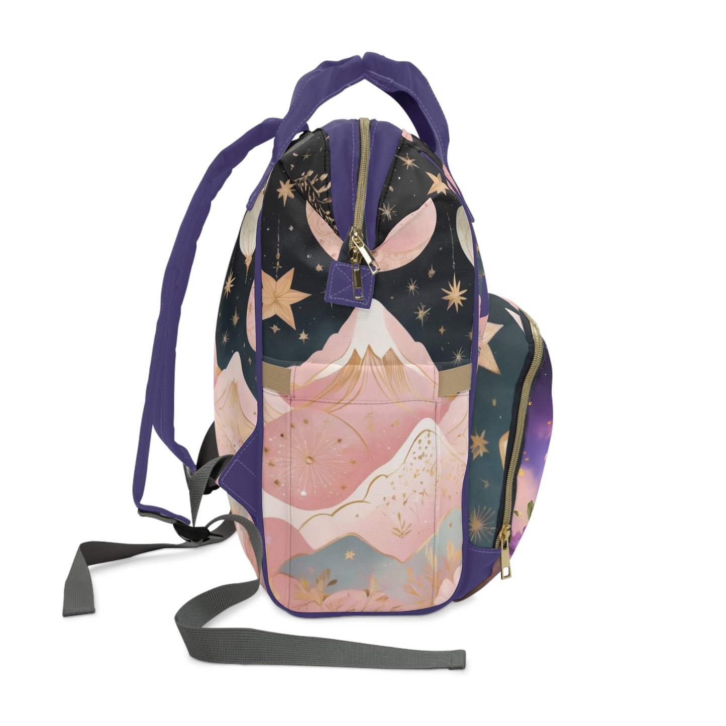 Girls Zodiac Backpack Capricorn | Personalized Baby Girl Bag with Goat & Zodiac Quote | Unique Astrology Baby Shower Gift