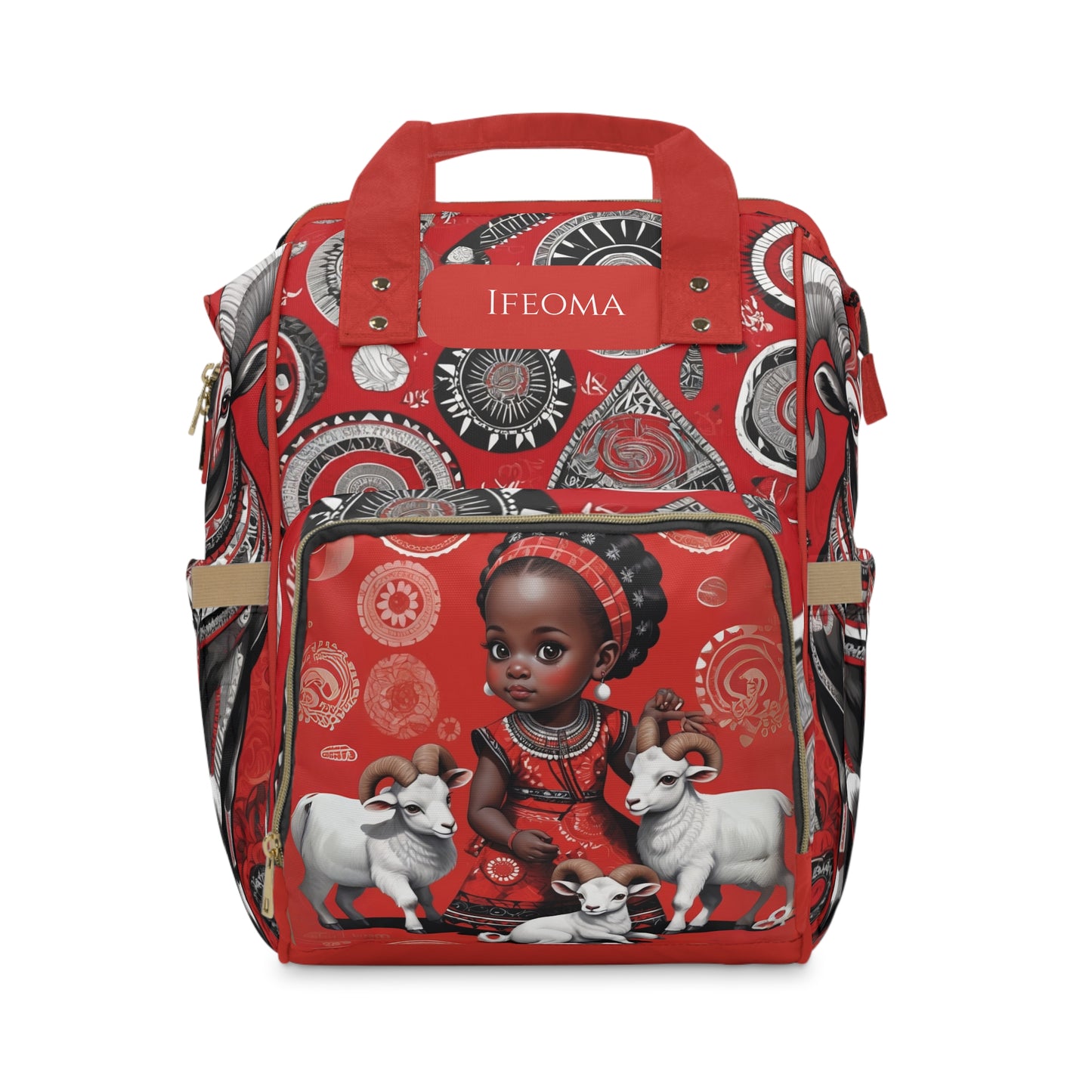 Ifeoma Igbo Princess Diaper Bag | Cultural Luxury Baby Bag