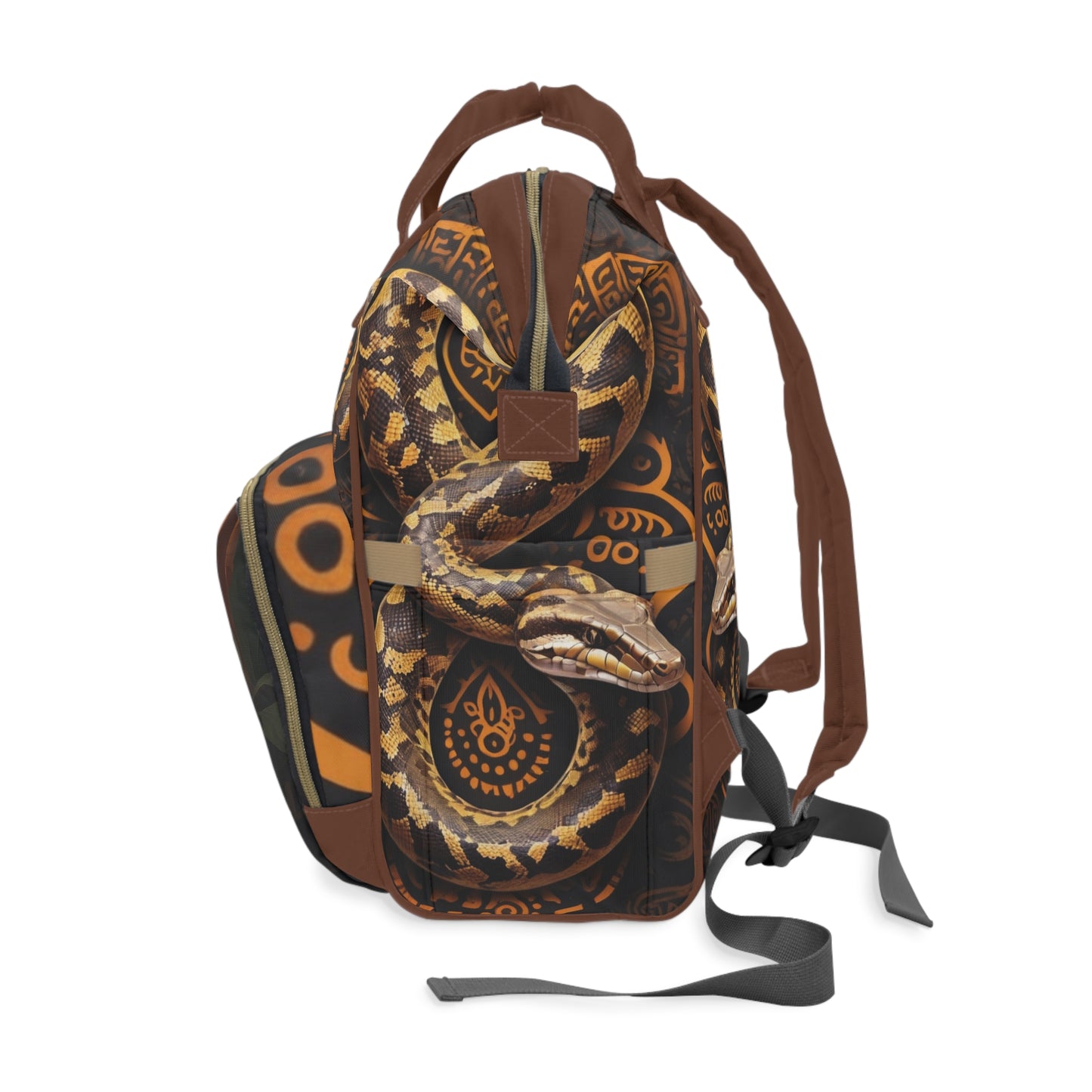 Oluchi Igbo Princess Diaper Bag – Luxury Python Edition