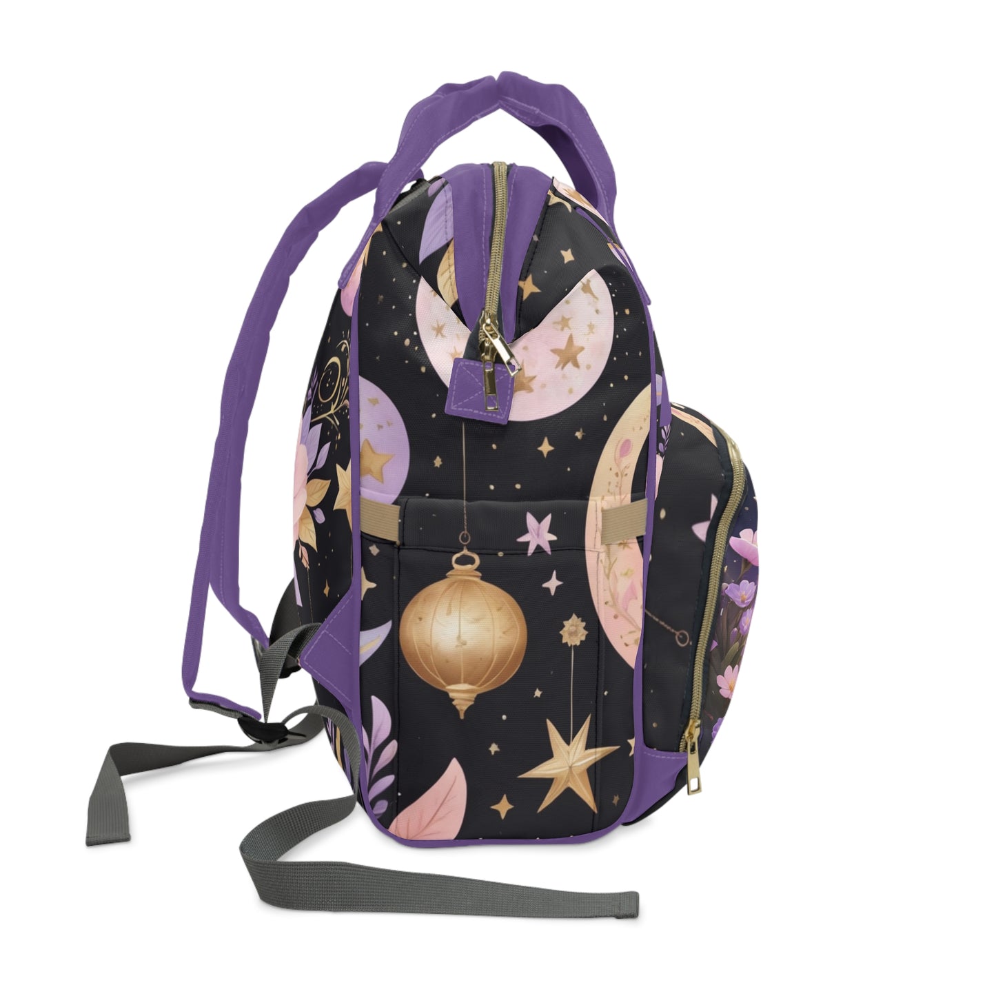 Girls Zodiac Backpack Scorpio | Personalized Baby Girl Bag with Scorpion & Zodiac Quote | Unique Astrology Baby Shower Gift