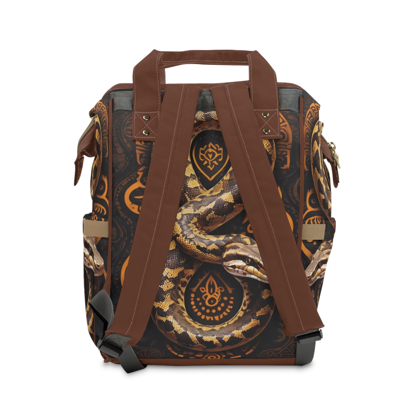 Oluchi Igbo Princess Diaper Bag – Luxury Python Edition