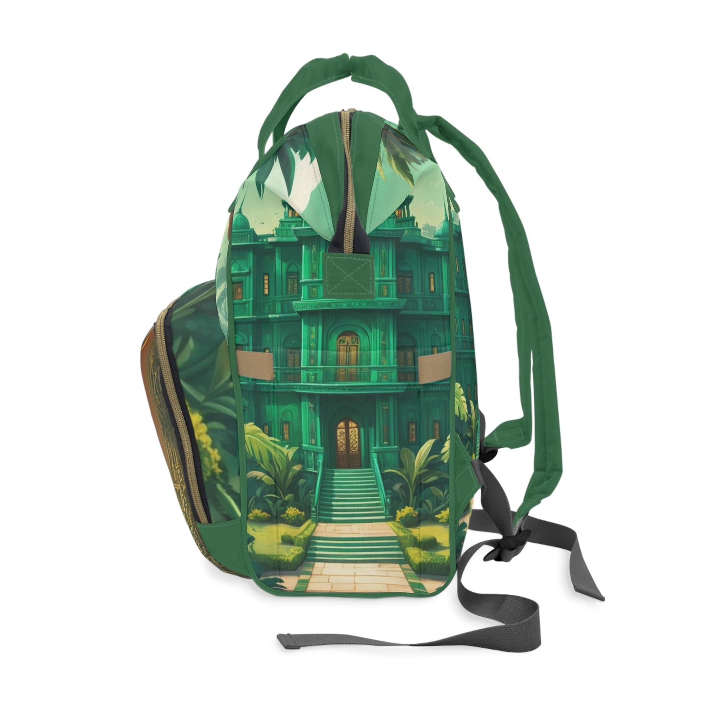 Boys Ghanaian Kente – Royal Throne Prince Diaper Bag (Nana Edition)