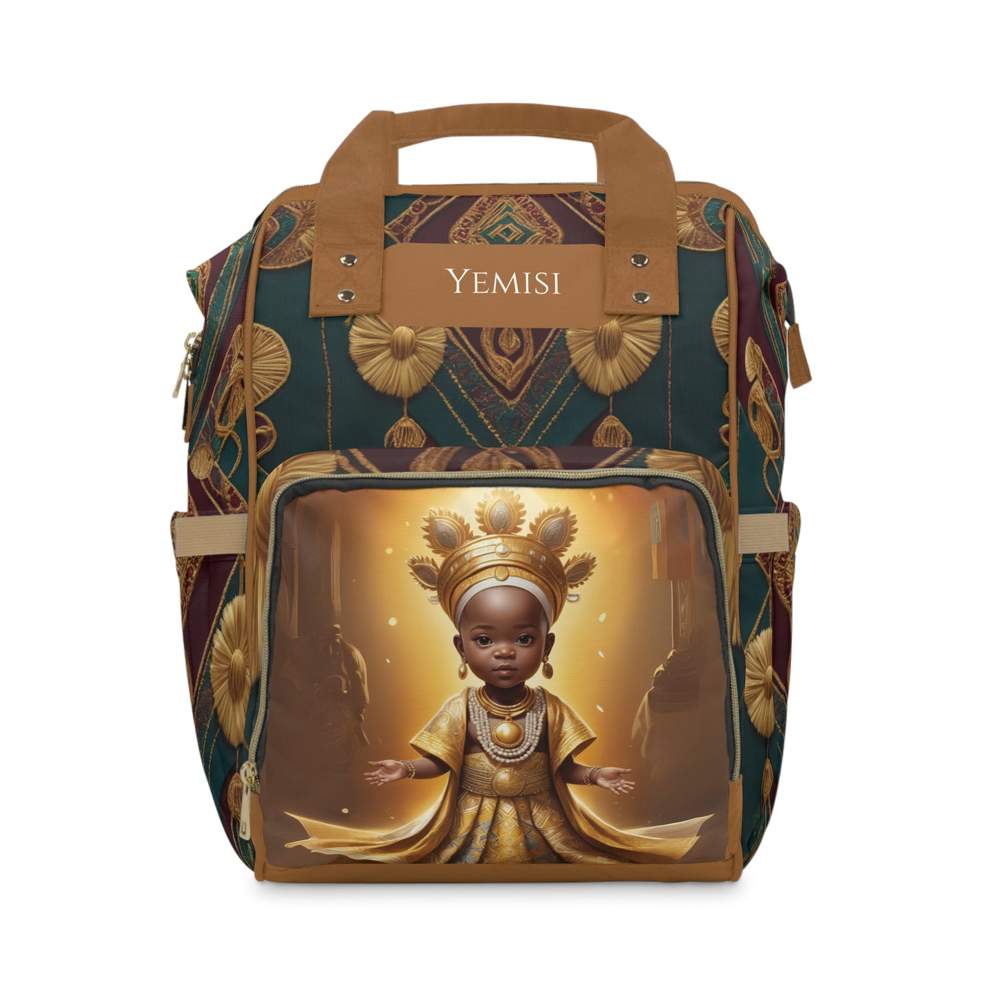 Yemisi Yoruba Princess Diaper Bag – Luxury African Baby Bag