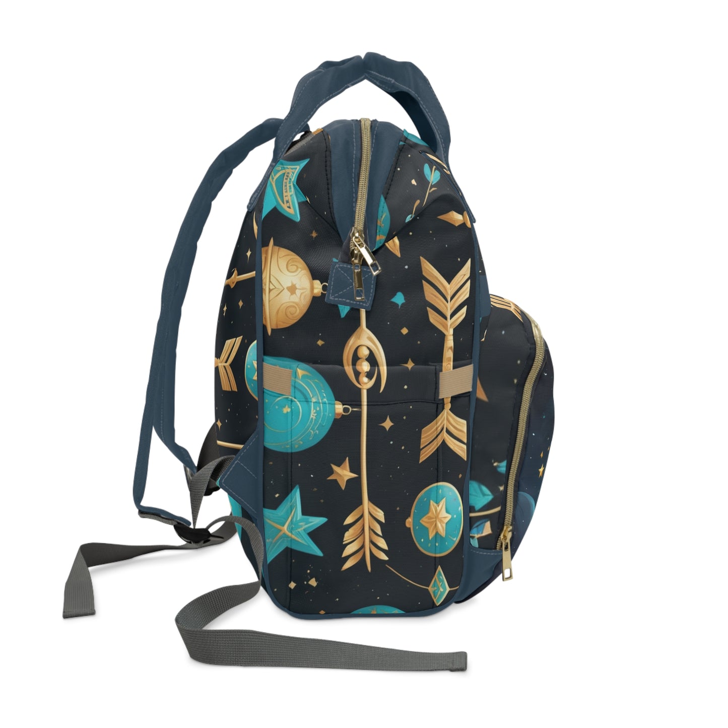 Boys Zodiac Backpack Sagittarius | Personalized Baby Boy Bag with Centaur & Zodiac Quote | Unique Astrology Baby Shower Gift