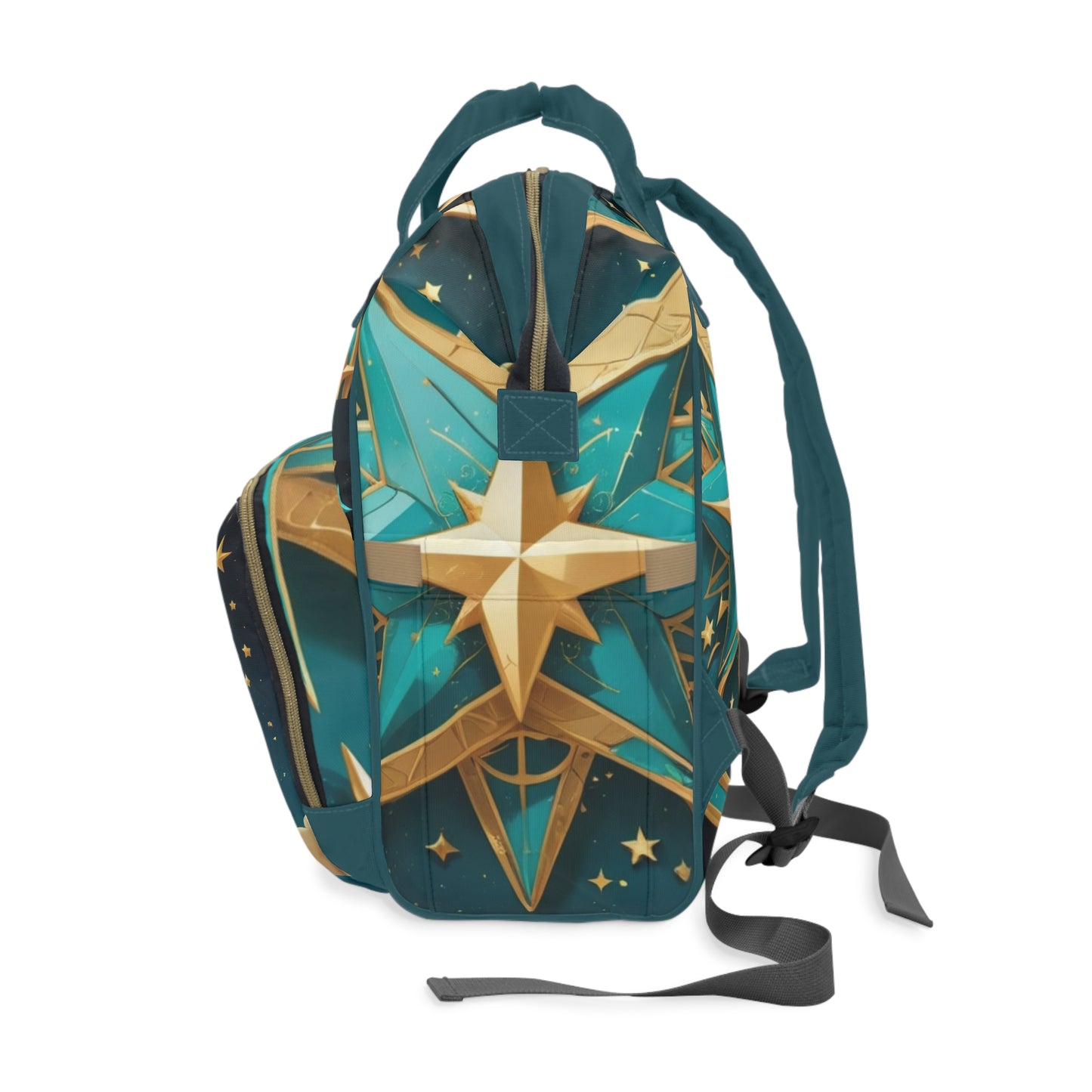 Boys Zodiac Backpack Gemini | Personalized Baby Boy Bag with Twins & Zodiac Quote | Unique Astrology Baby Shower Gift