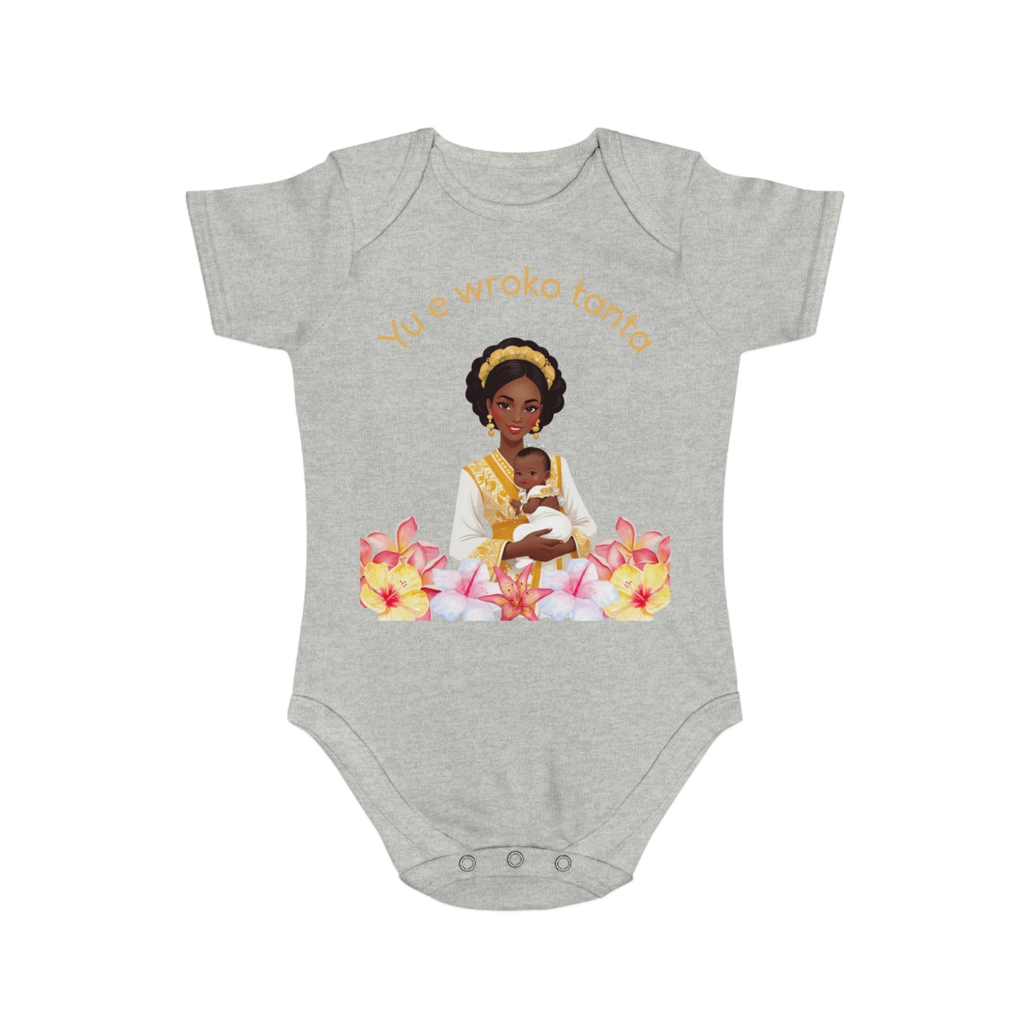 Surinamese Baby Announcement Bodysuit – Tante