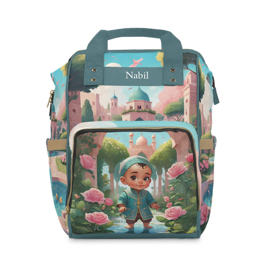 Nabil Garden of Roses Baby Bag – Personalized Moroccan