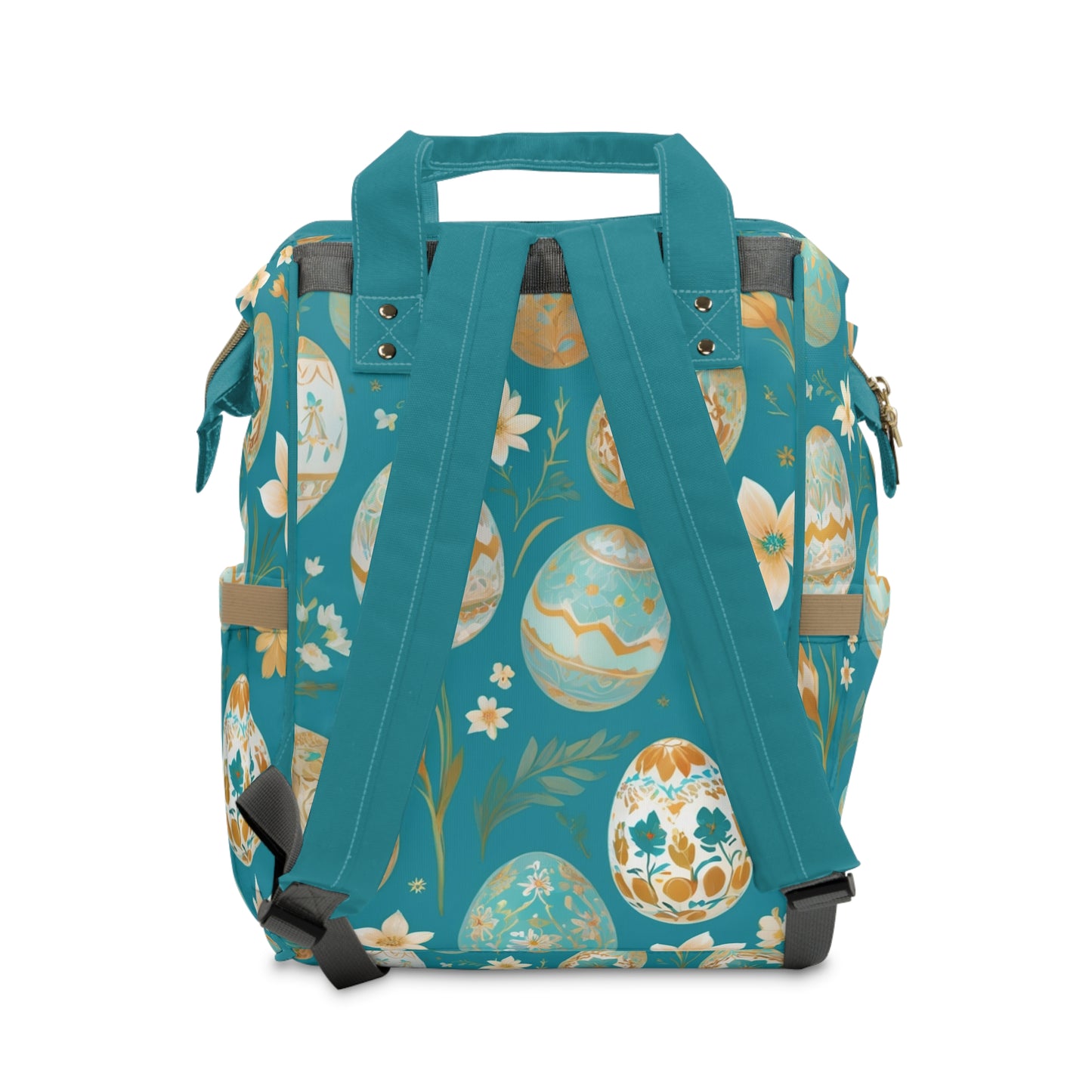 Boys Diaper Bag Personalized Persian | Baby Boy Backpack with Farsi Goldfish and Hope Quote | Unique Cultural Baby Shower Gift