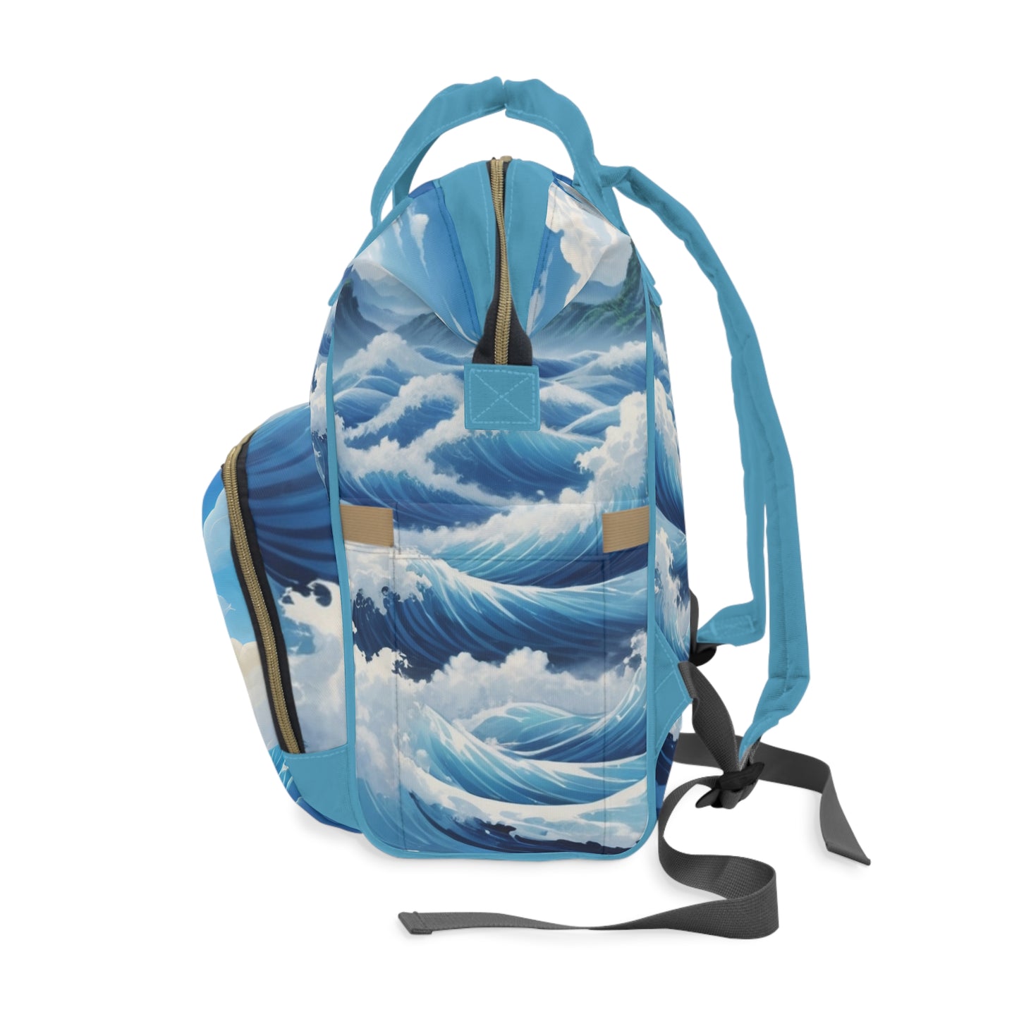 Boys Diaper Bag Personalized | Chinese Dragon Boat Baby Bag