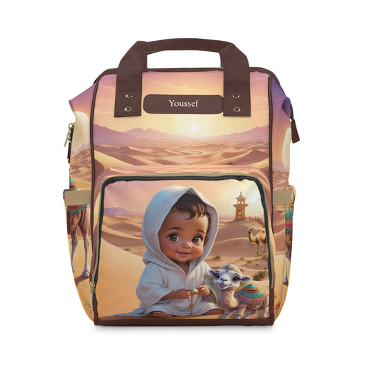 Youssef Desert Guardian Baby Bag – Personalized Moroccan